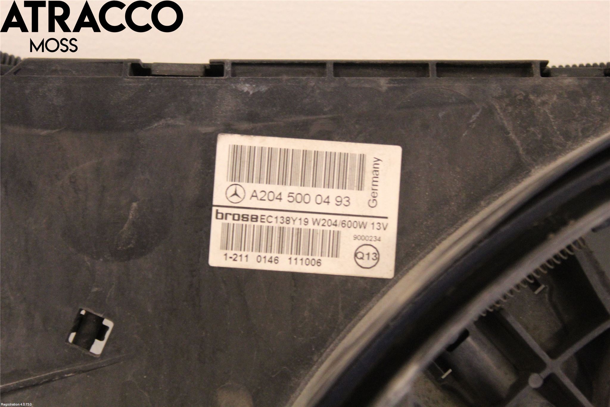 Mercedes-Benz MB B-KLASS (W246/W242) 12-19 Kylfläkt El