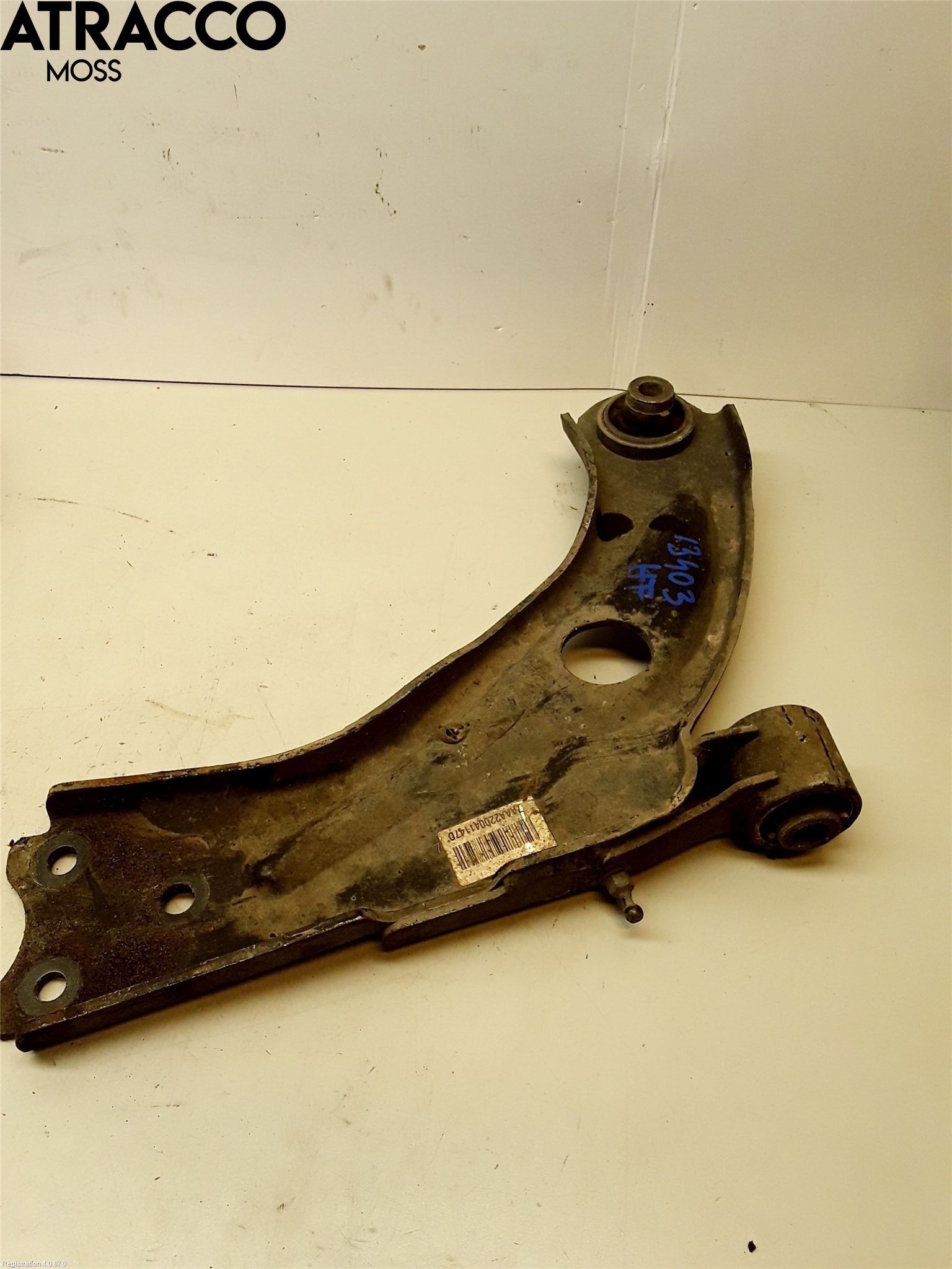 Peugeot 3008 17-24 Bärarm Fram Undre Hö