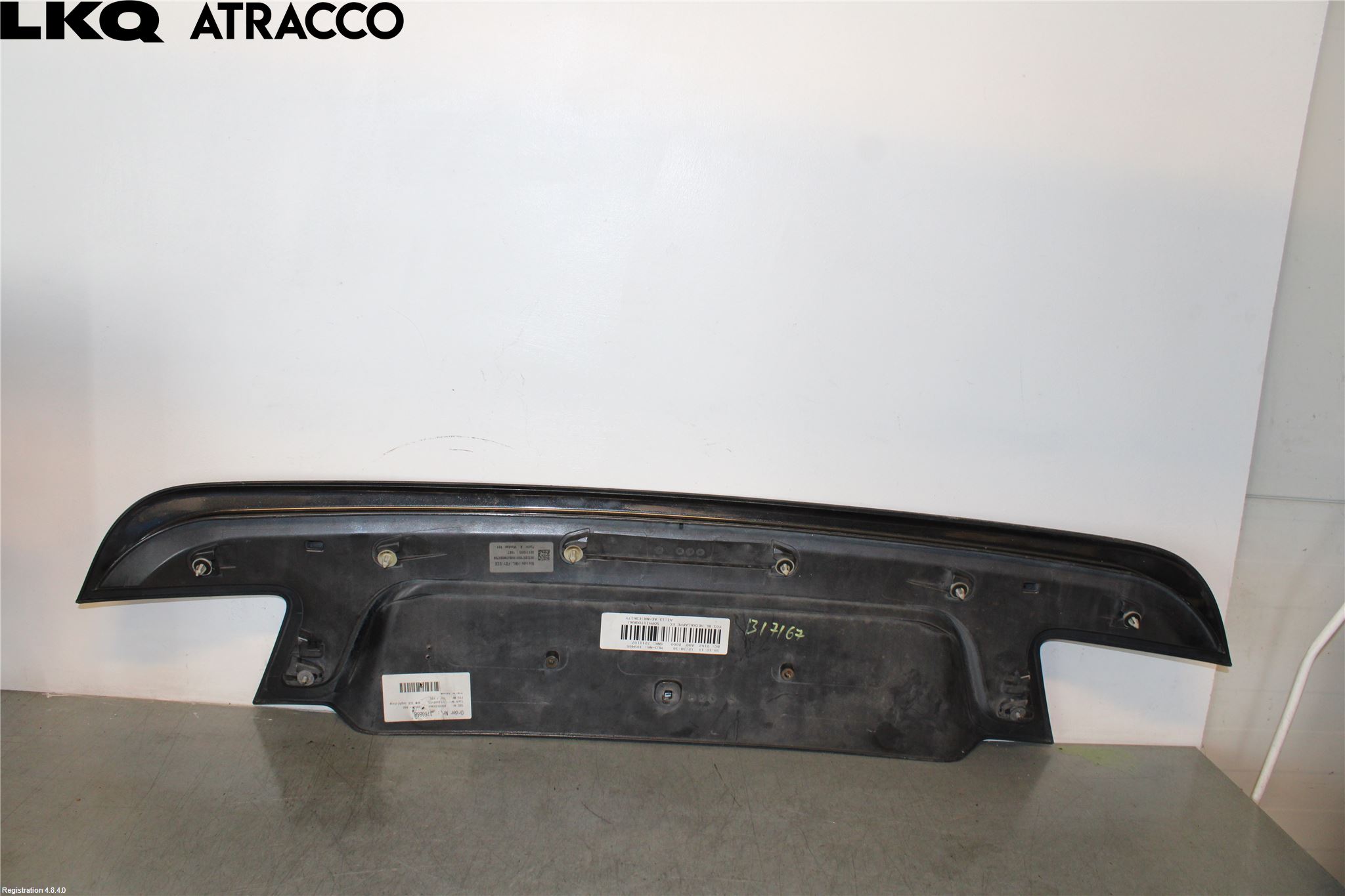 BMW 7 F01/02/03/04 09-15 Spoiler Bak