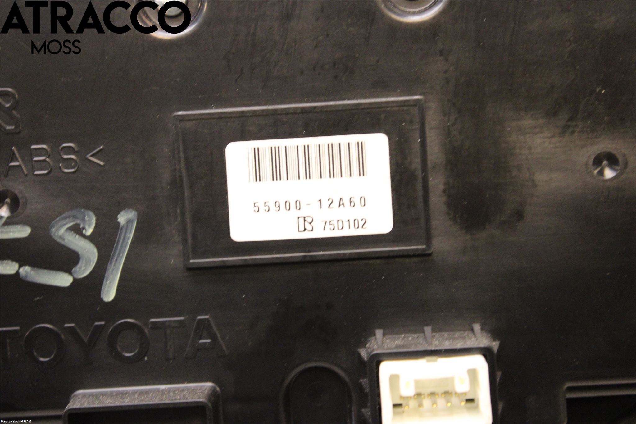 Toyota COROLLA 08-12 Ac Styrenhet Ac Manöveren