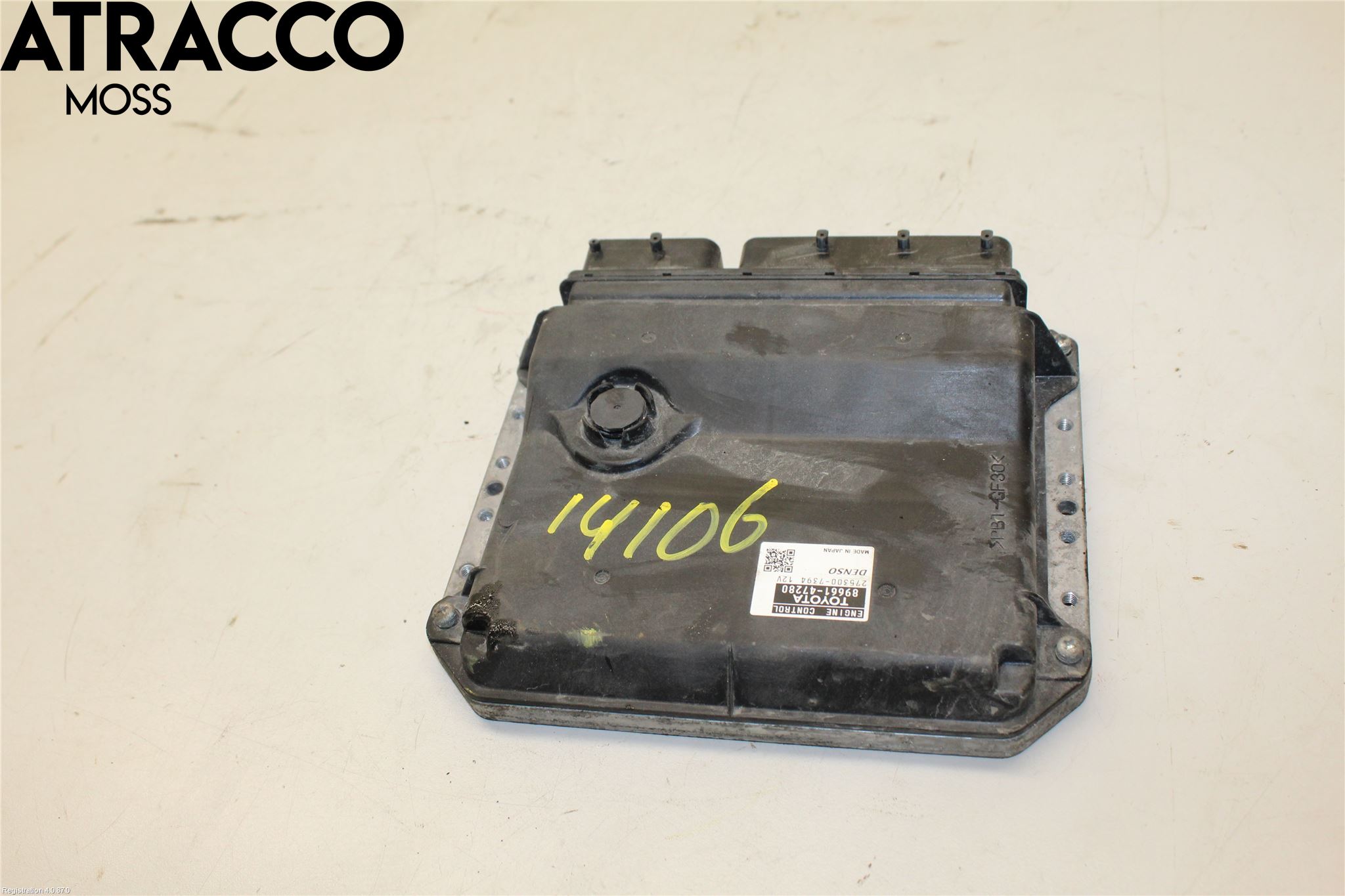 Toyota PRIUS ZVW30 09-20 Styrenhet Insprut Bensin