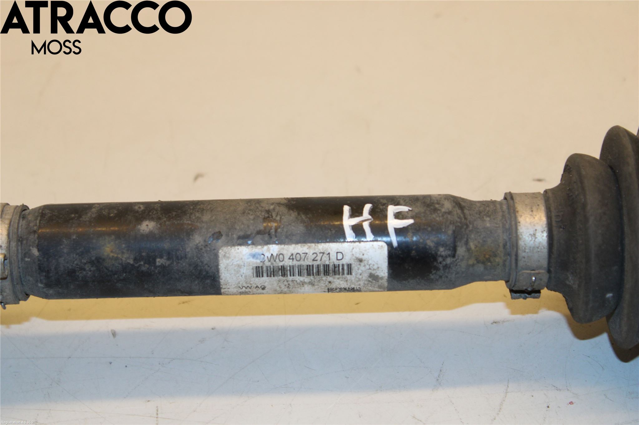 Audi A5 17- Drivaxel Fram Höger