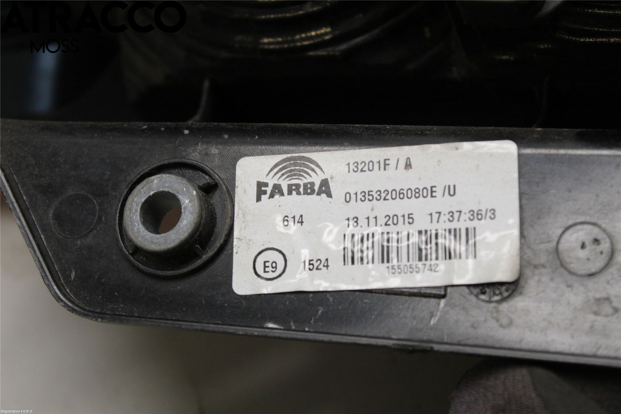 Peugeot BIPPER Bakljus Vänster