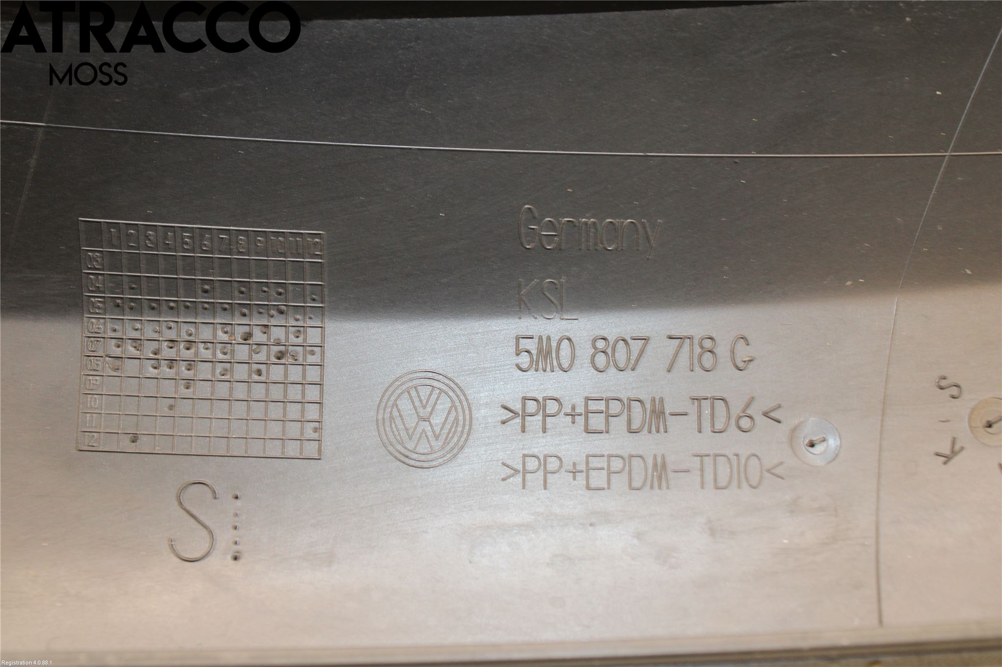 Volkswagen VW GOLF PLUS/CROSS GOLF 04-14 List Hö