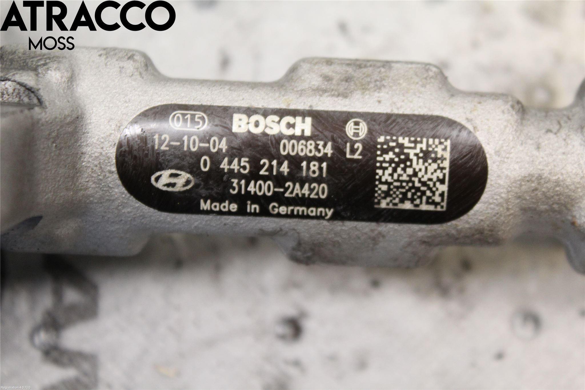 Kia SPORTAGE (SL) 11-15 Inj. Fuelrail
