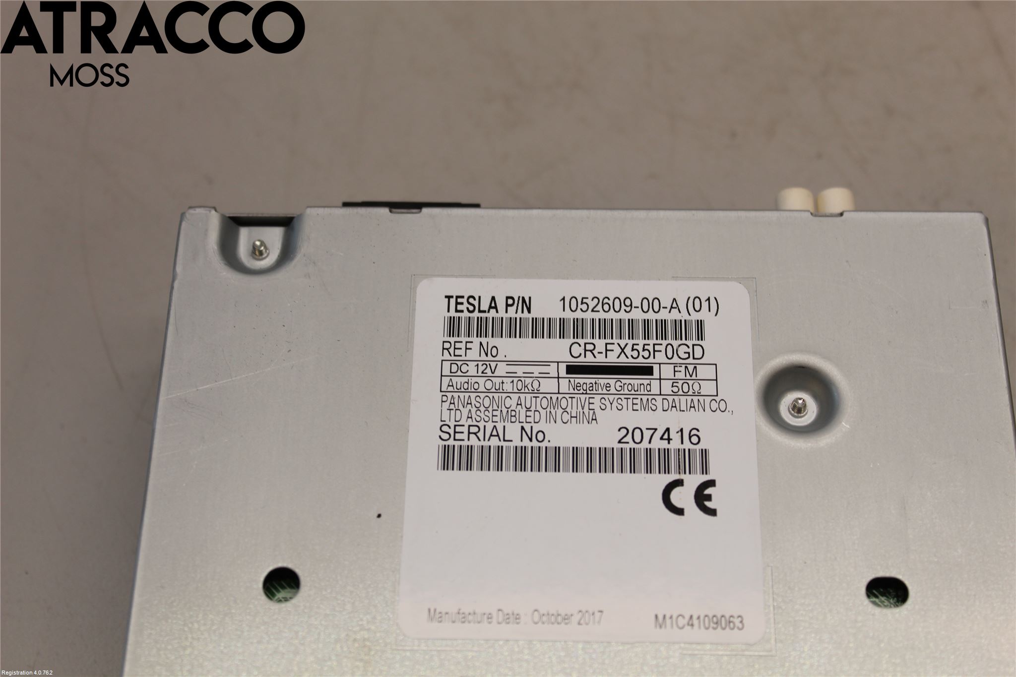 Tesla MODEL S 13- Cd Radio - Multimediapanel