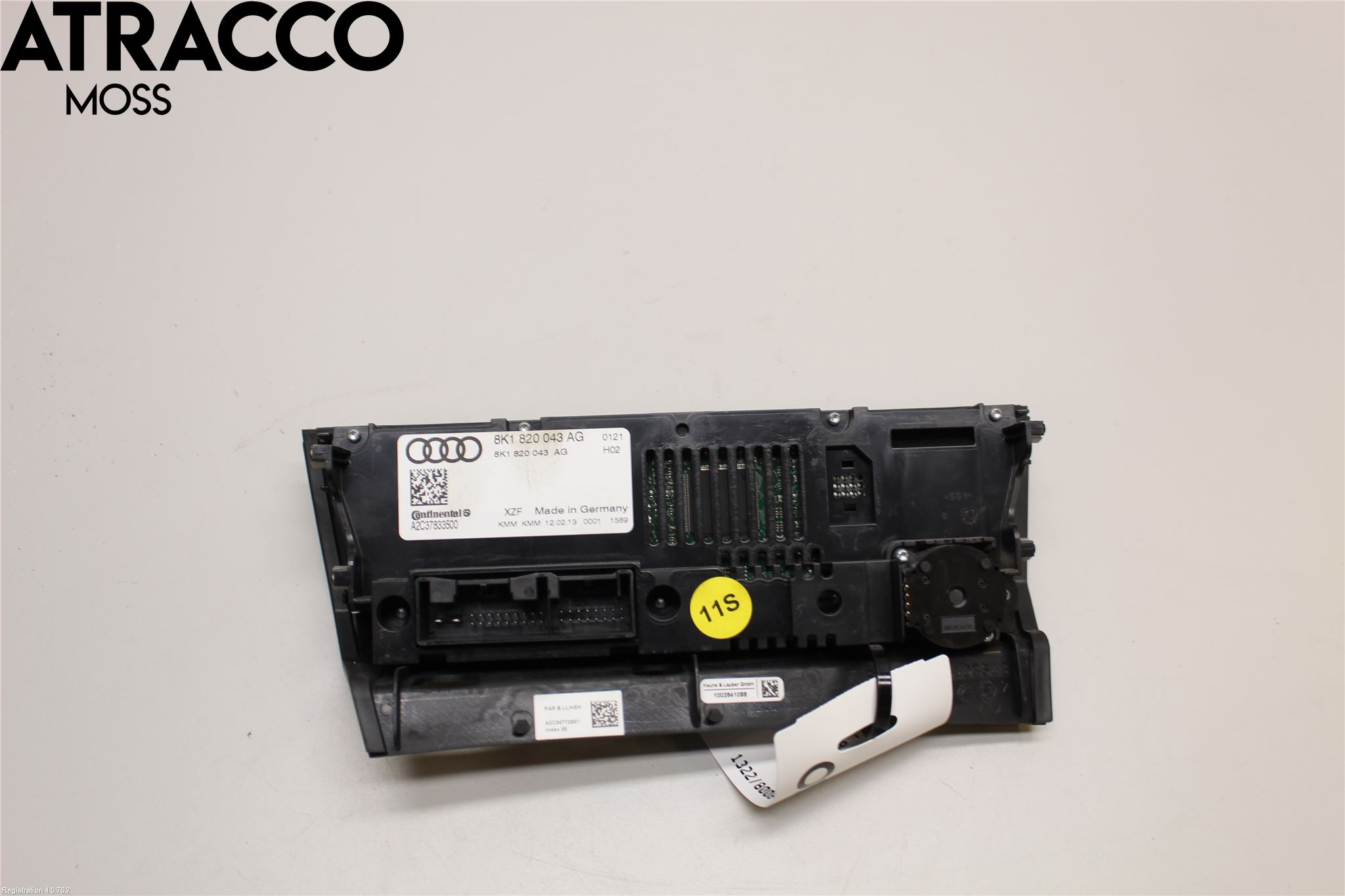Audi A4/S4 08-11 Ac Styrenhet Ac Manöveren