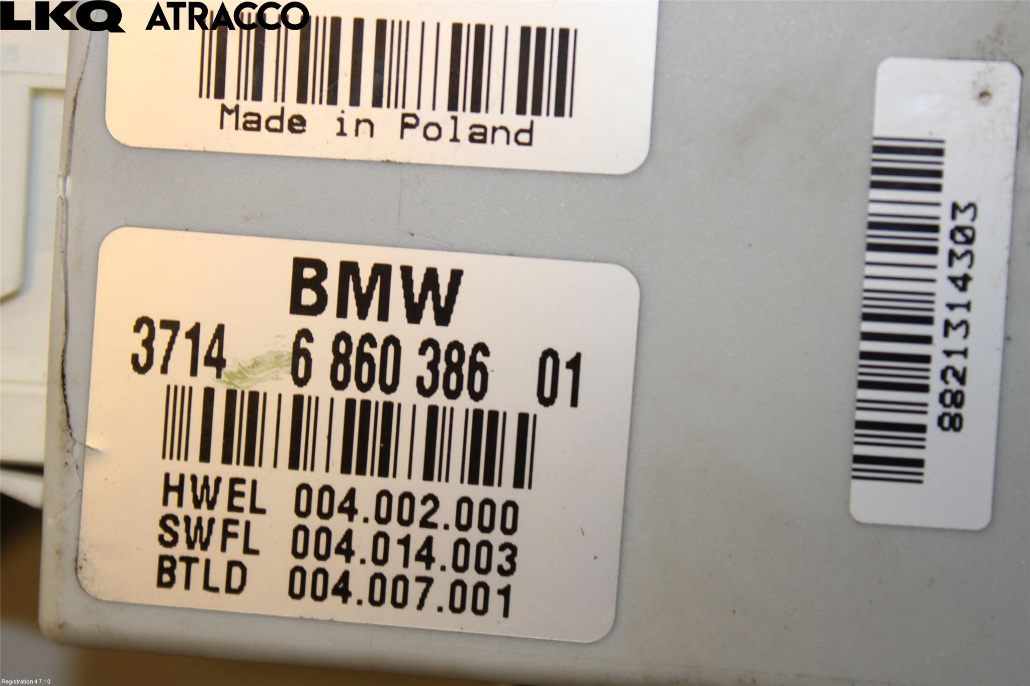 BMW 5 F10/F11/F18 09-17 Styrenhet Fjädring