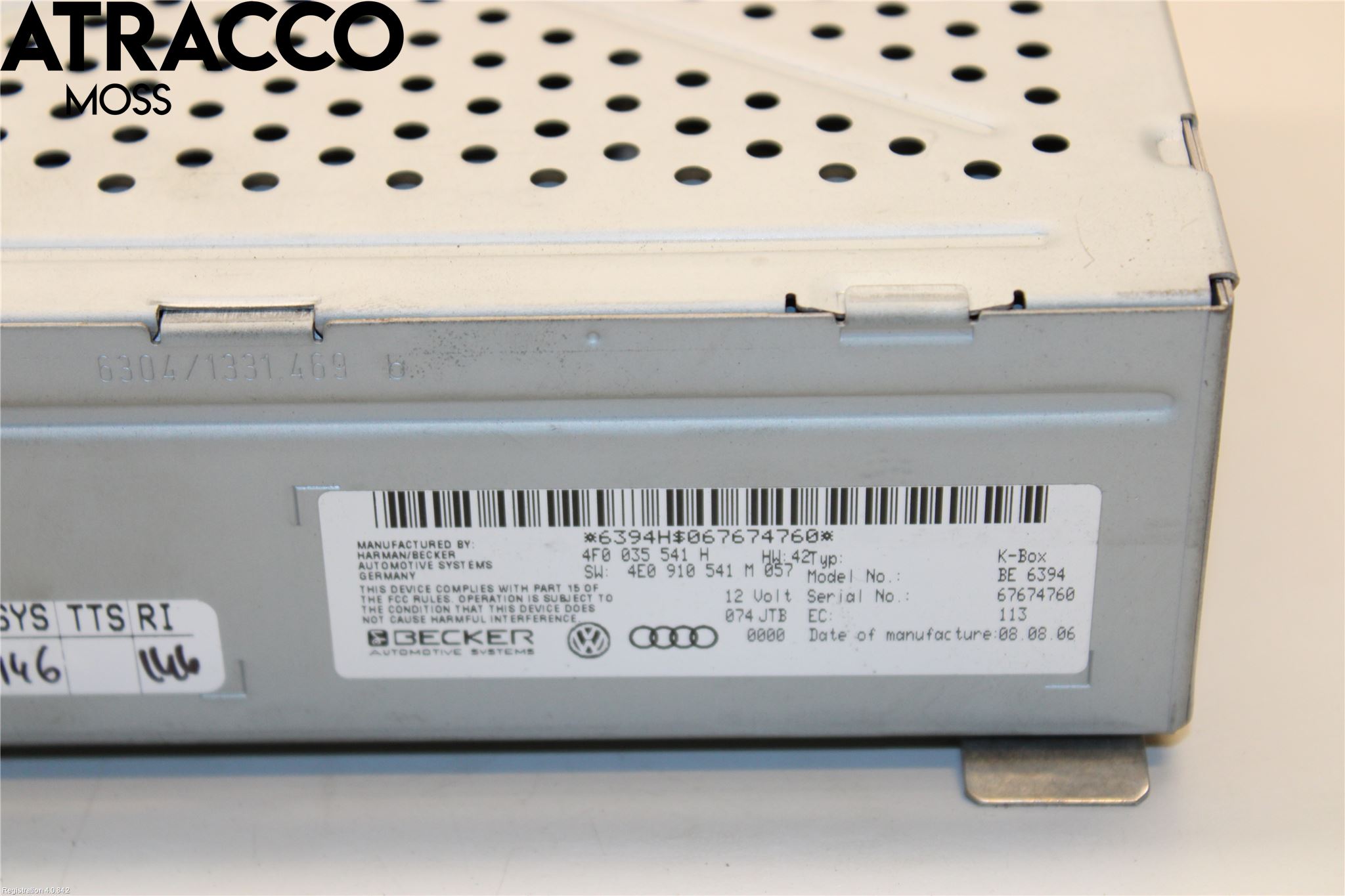 Audi A6/S6     05-11 Radio Övrigt