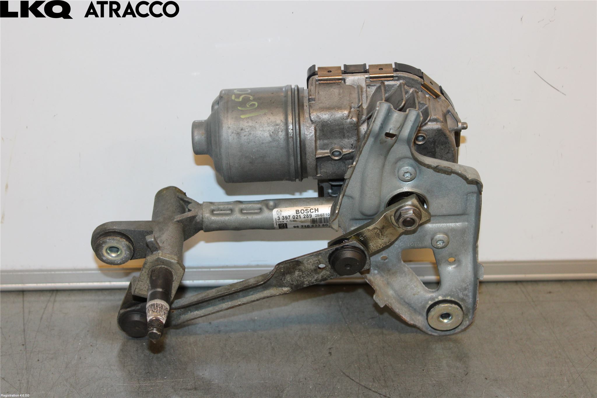 Peugeot 5008 10-16 Torkarmotor Vindruta