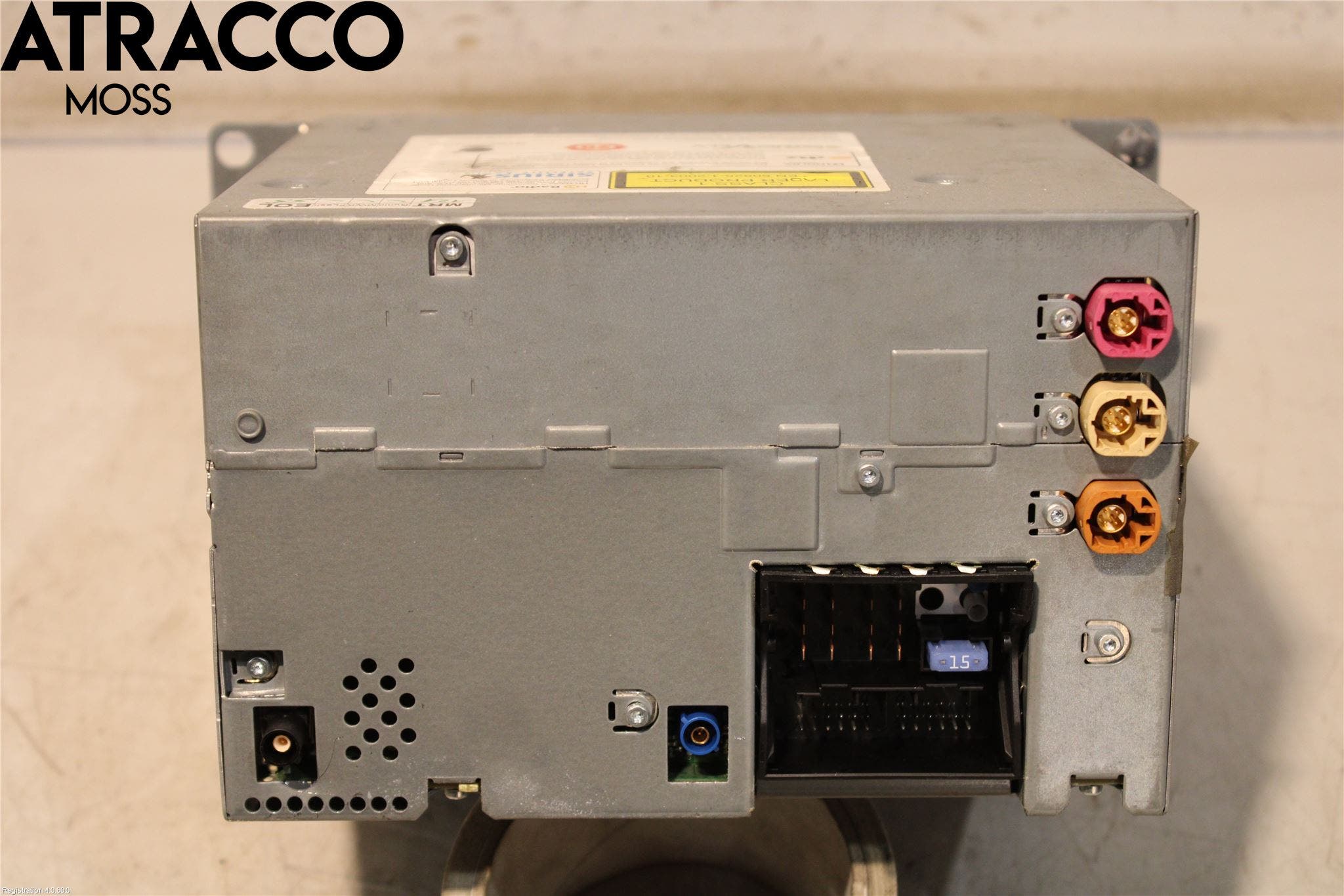 BMW 5 F10/F11/F18 09-17 Cd Radio - Multimediapanel