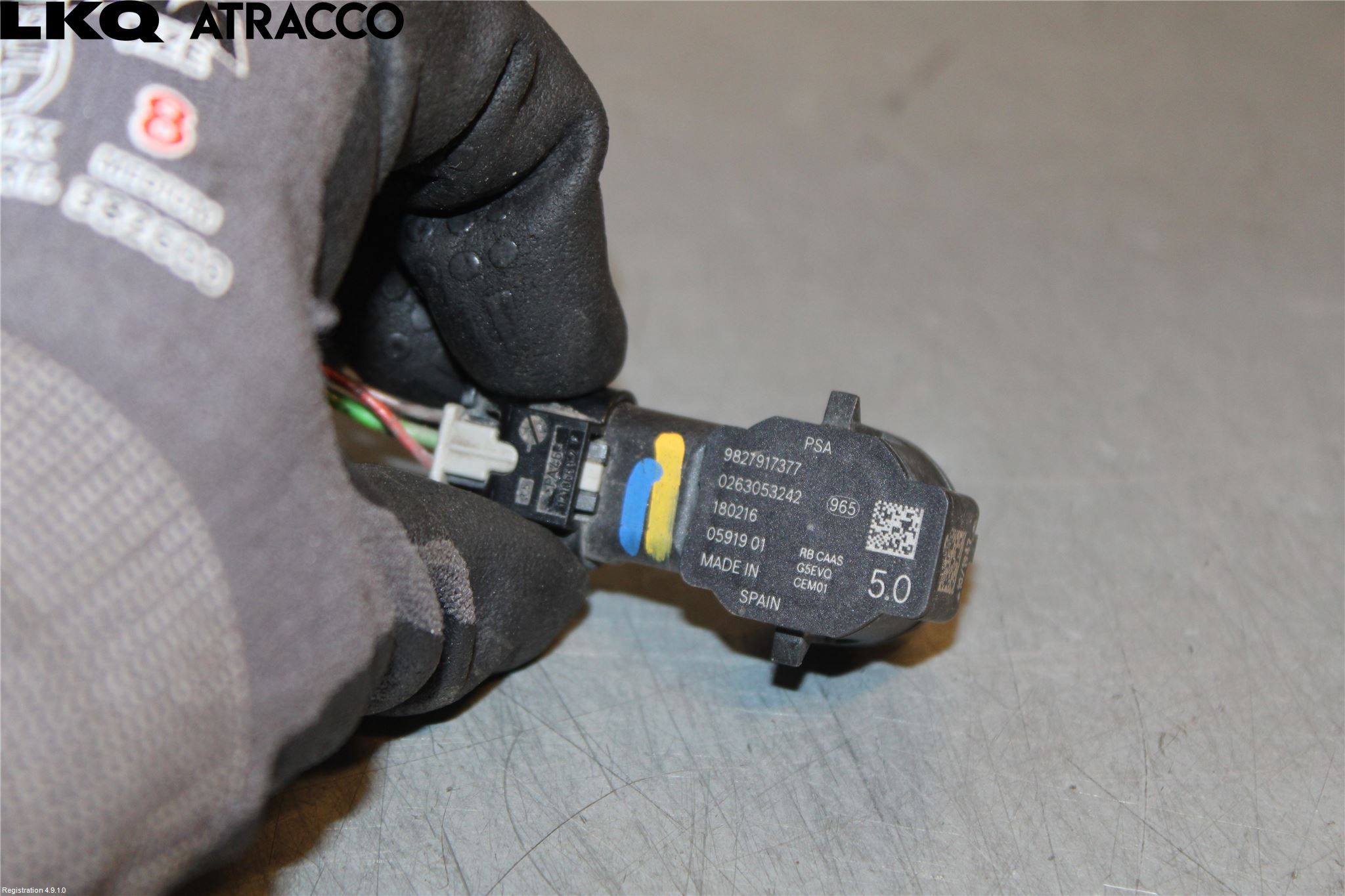 Citroen COTROEN C3 17-24 Parkeringshjälp Backsensor
