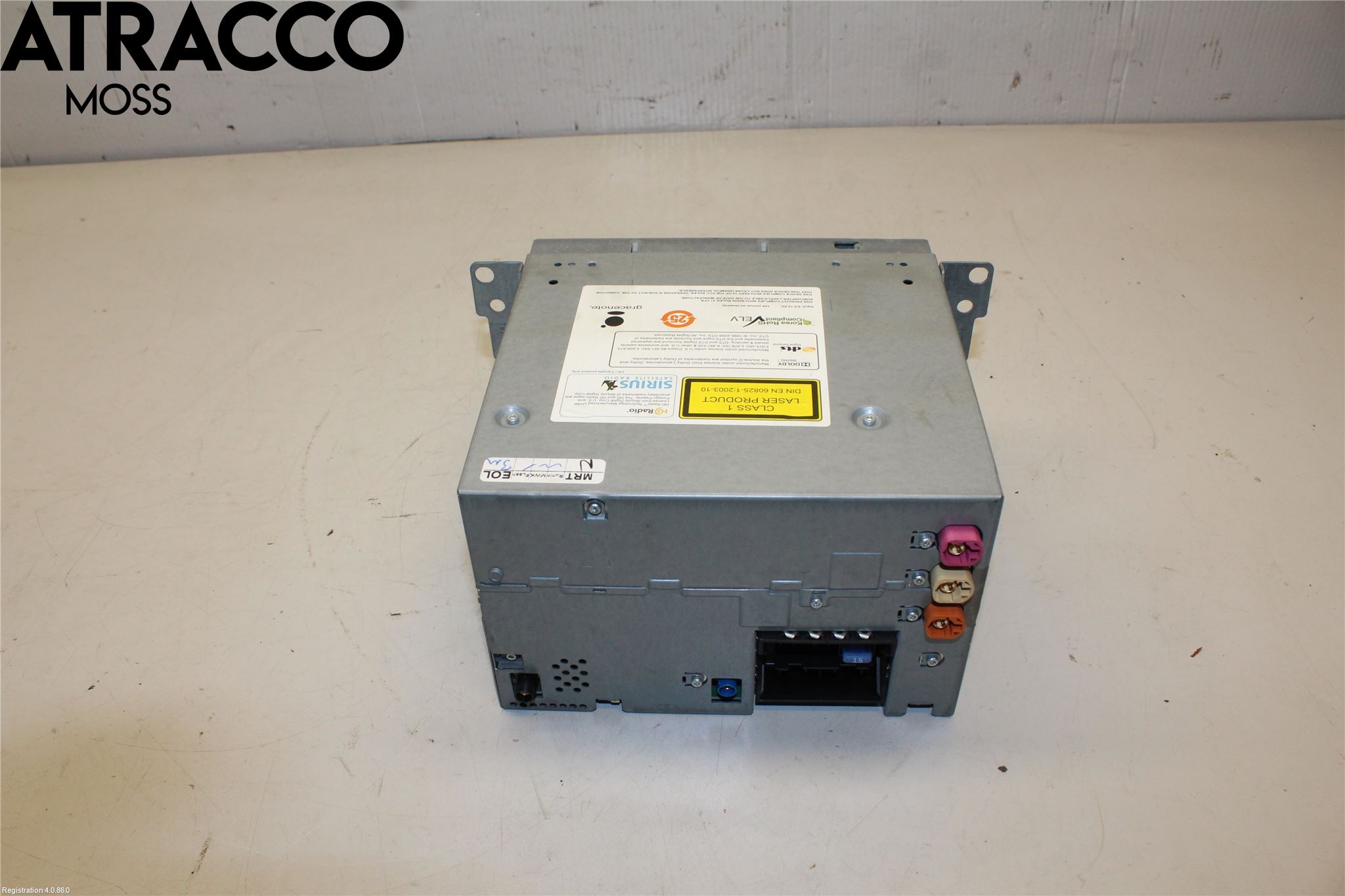 BMW 5 F10/F11/F18 09-17 Radio