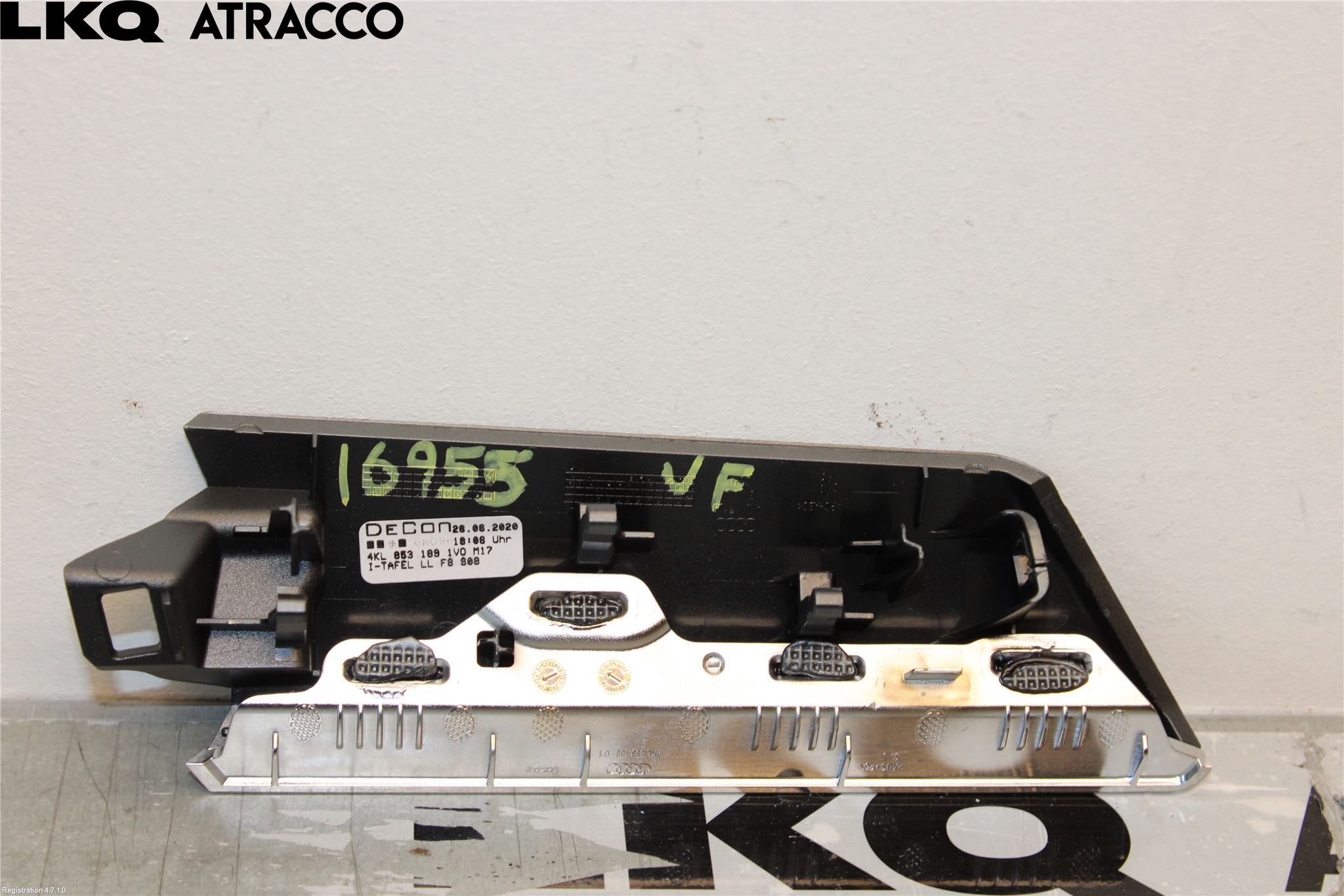 Audi E-TRON, S GE 19- Instrumentbräda Inlägg-Dekorlist