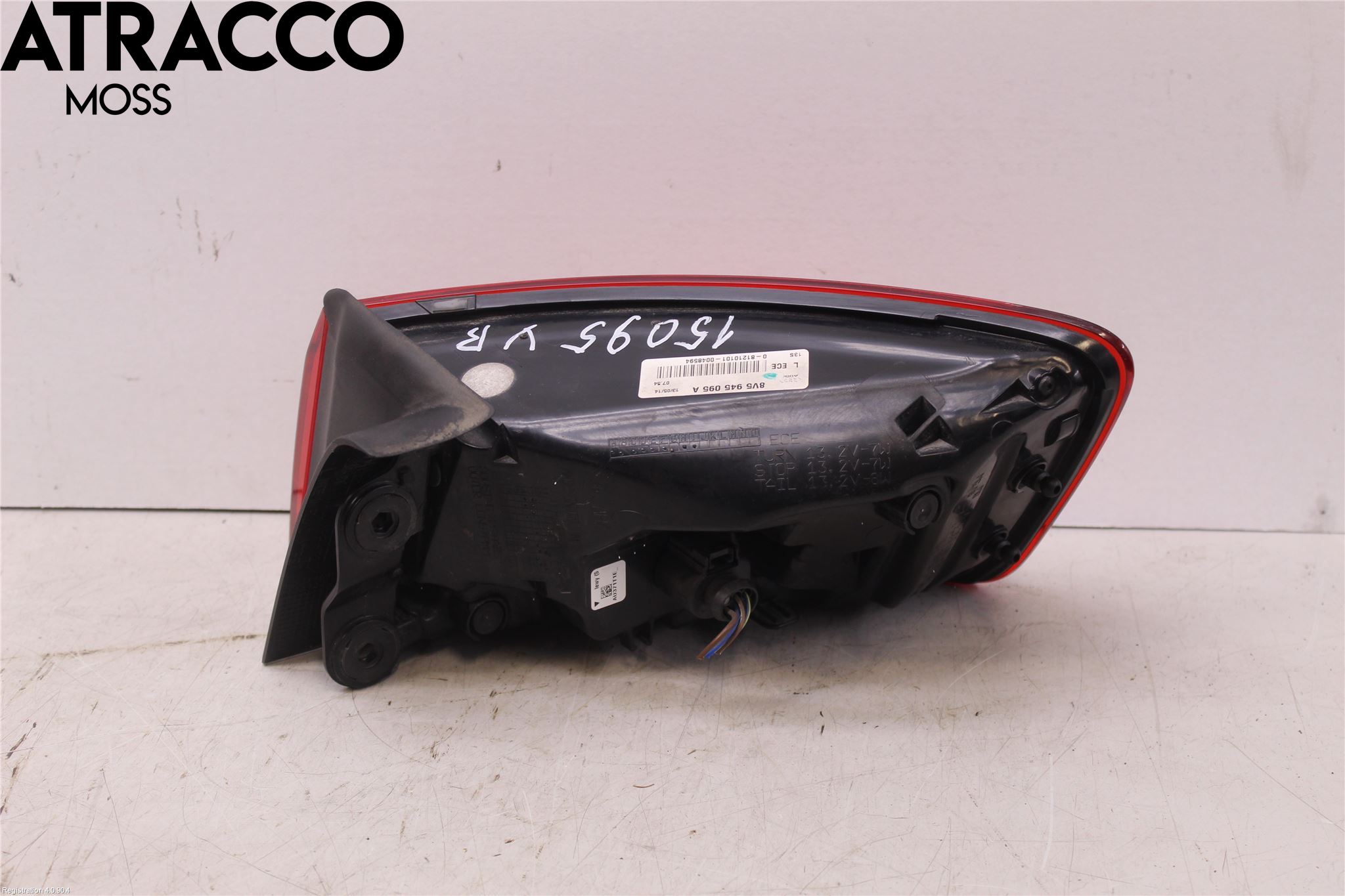 Audi A3/S3 05-13 Bakljus Vänster