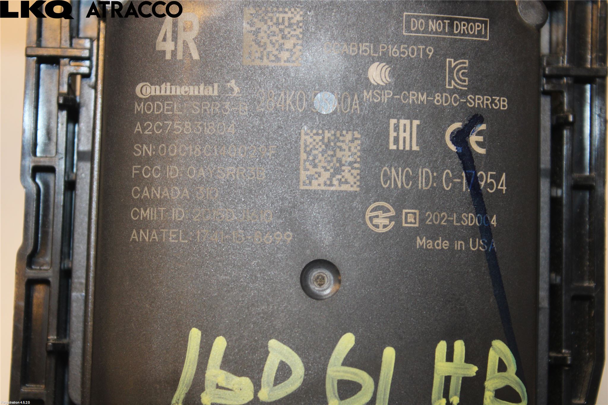 Nissan LEAF 18- Sensor Aktivt Kollisionsskydd