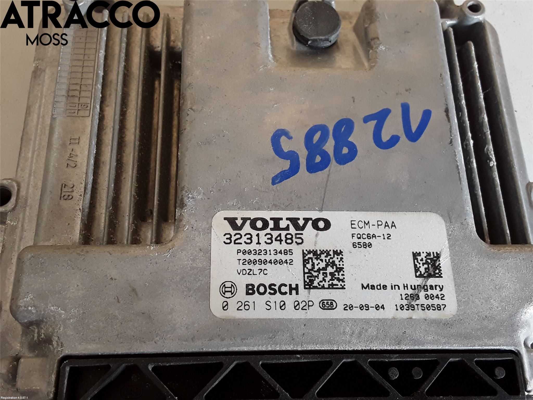 Volvo XC40/RECHARGE 18- Styrenhet Elmotor
