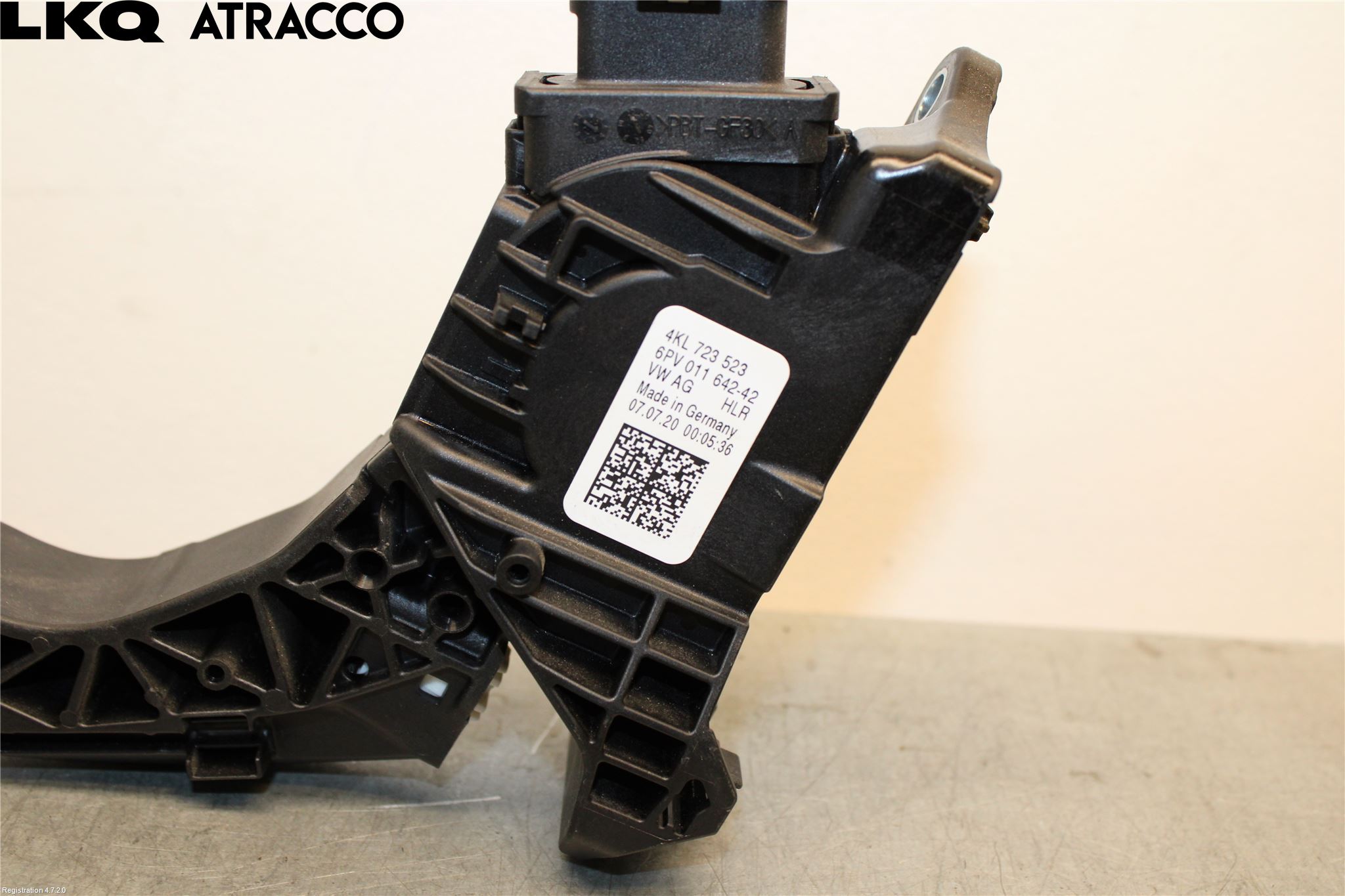 Audi E-TRON, S GE 19- Pedal Gas-Broms-Koppling