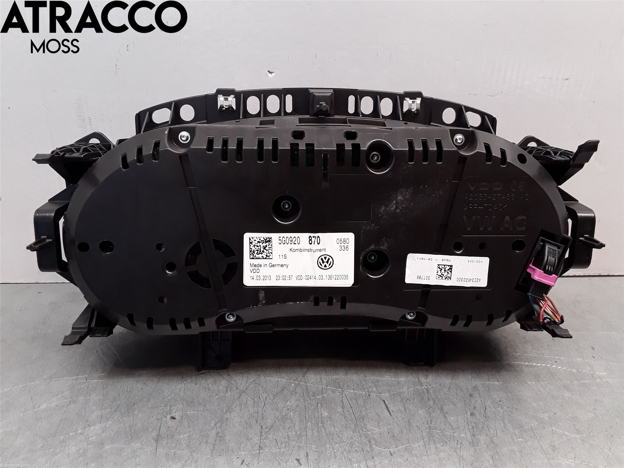 Volkswagen VW GOLF / E-GOLF VII 13-20 Instrument Komb