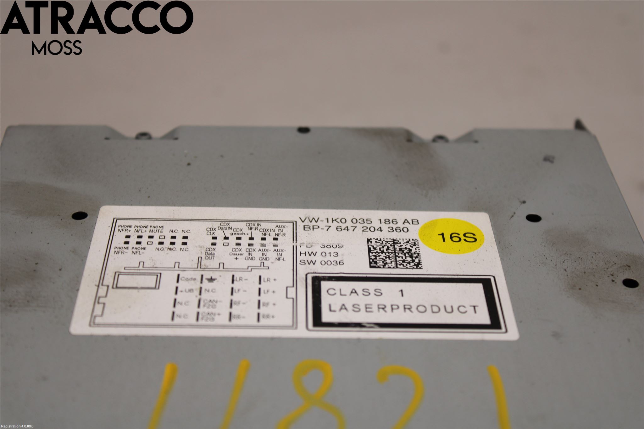 Volkswagen VW GOLF VI 09-13 Cd Radio - Multimediapanel