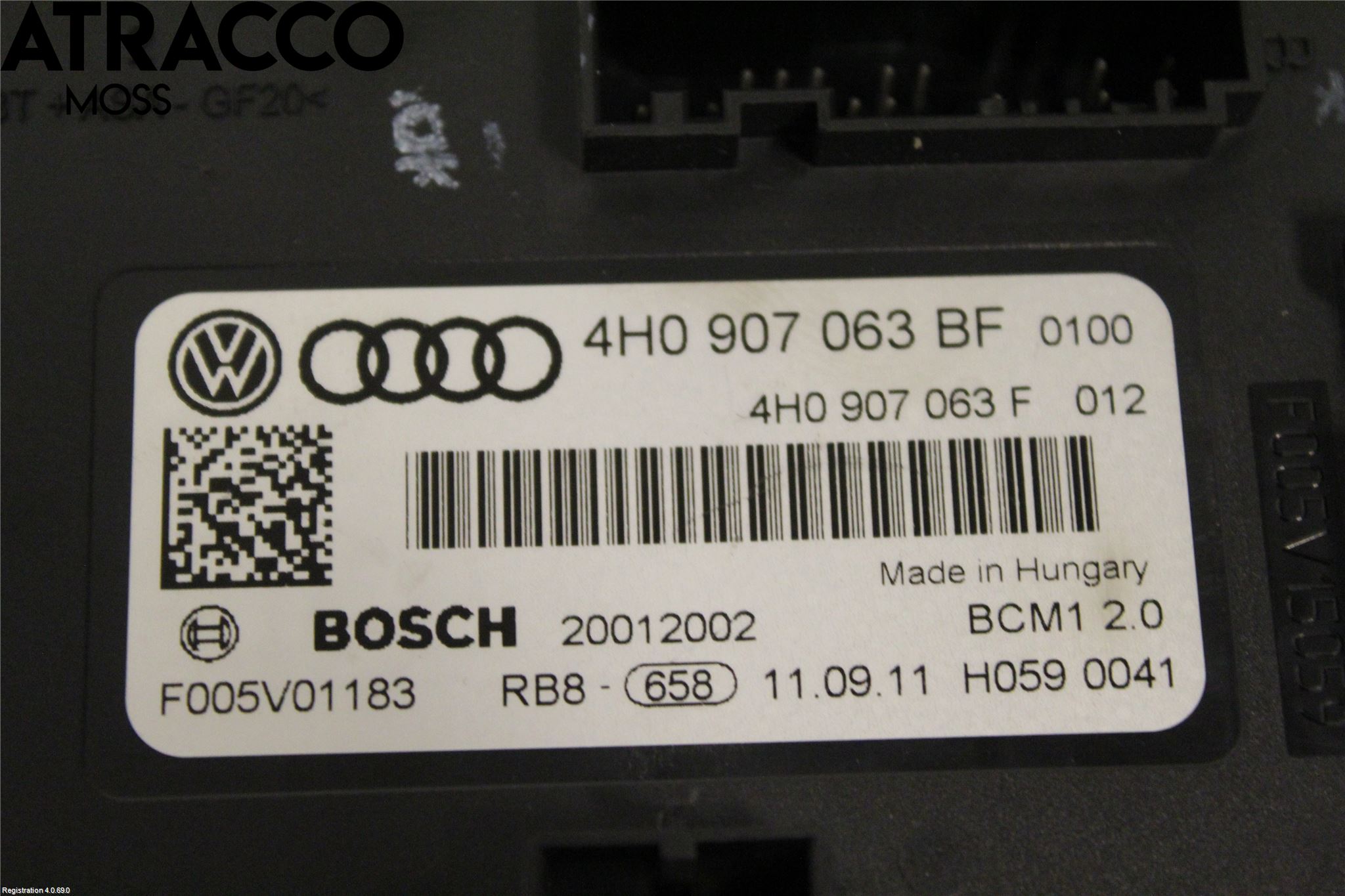 Audi A6/S6 4G 11-18 Styrenhet Övrigt