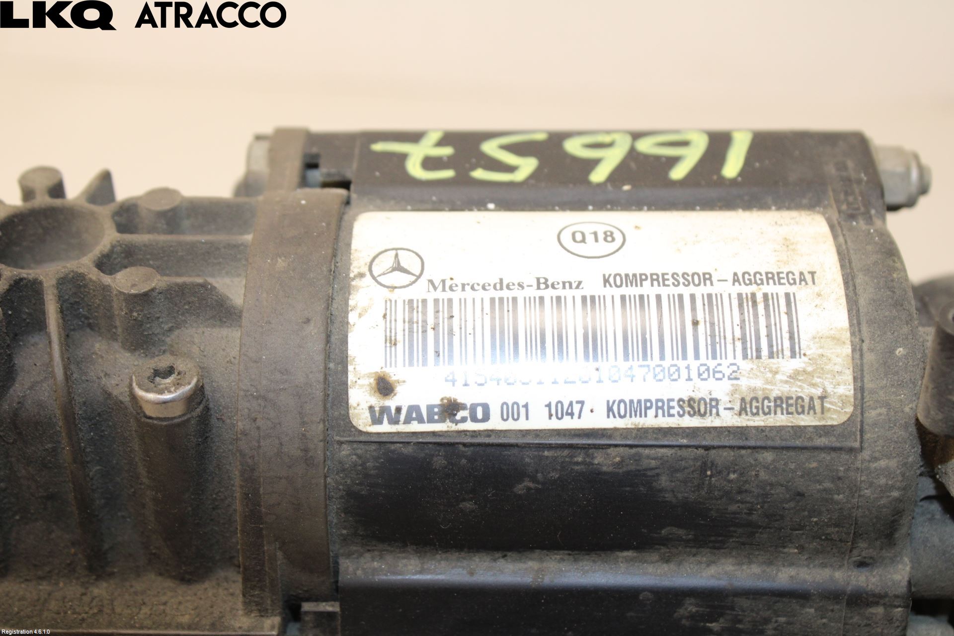 Mercedes-Benz MB E-KLASS (W211) 02-09 Kompressor Stöt-Fjädring