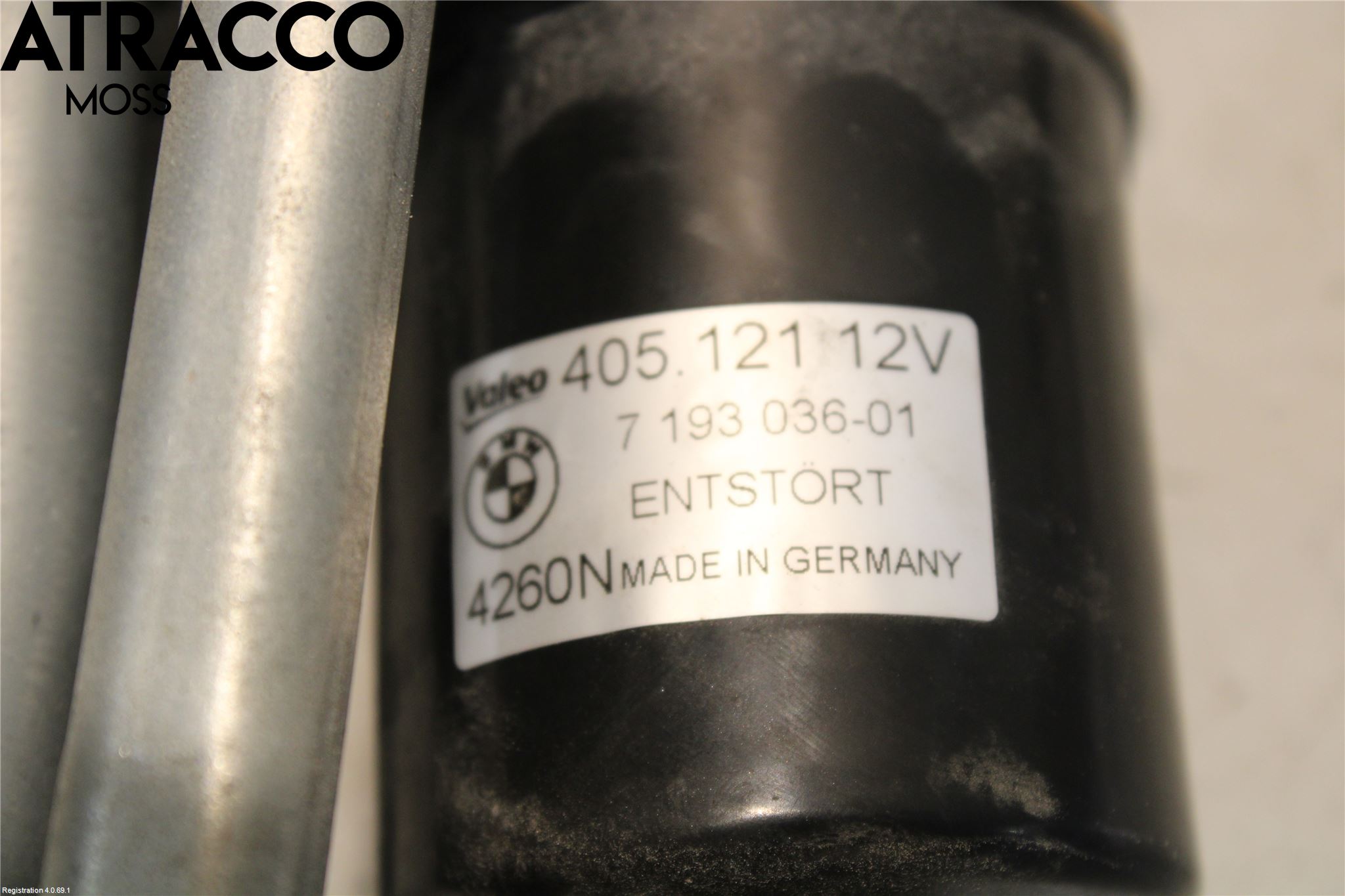 BMW 1 E87/81 5D/3D 03-11 Torkarmotor Vindruta