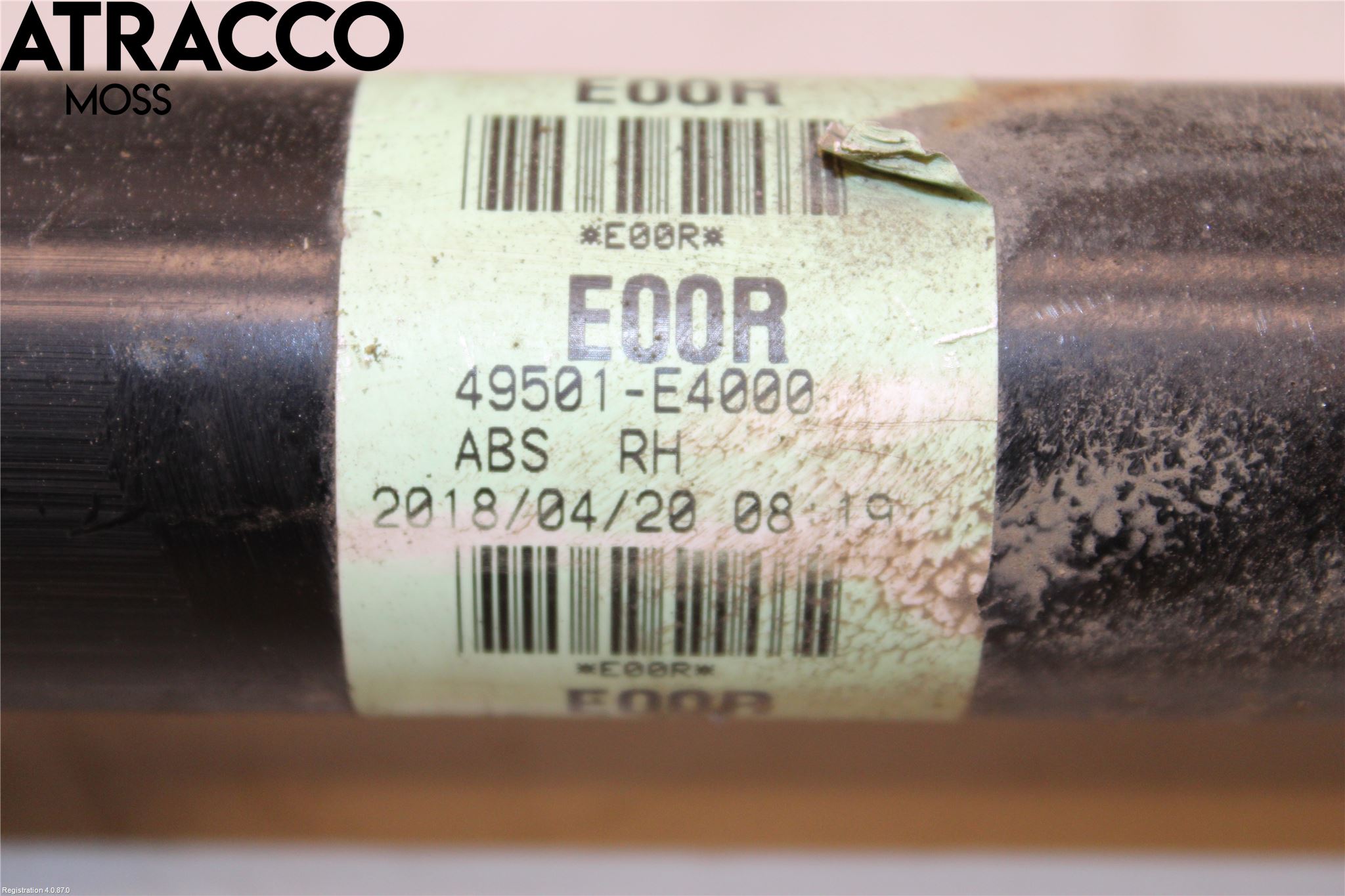 Kia SOUL 09- Drivaxel Fram Höger
