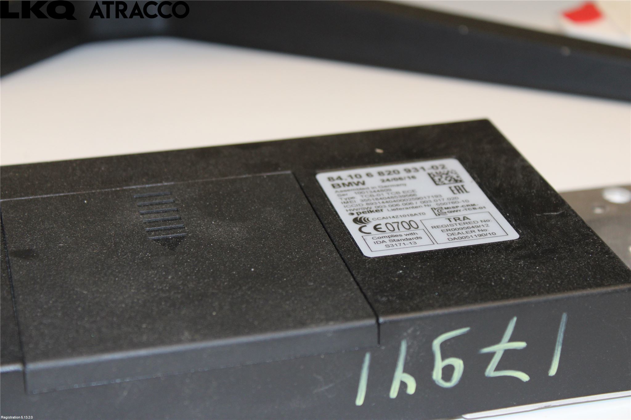 BMW i3 I01 13-22 Radio-Stereo Förstärkare