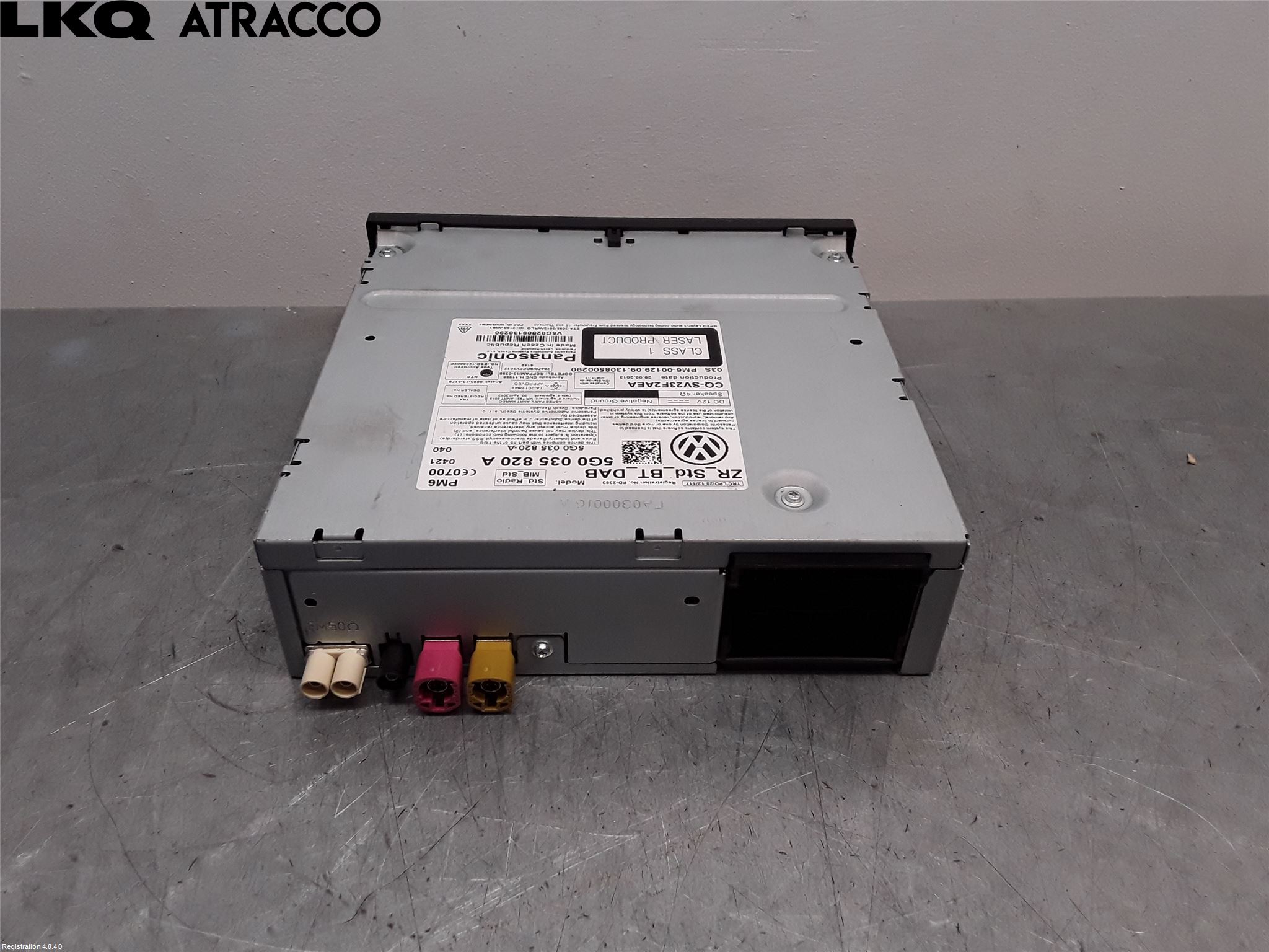Volkswagen VW GOLF / E-GOLF VII 13-20 Radio