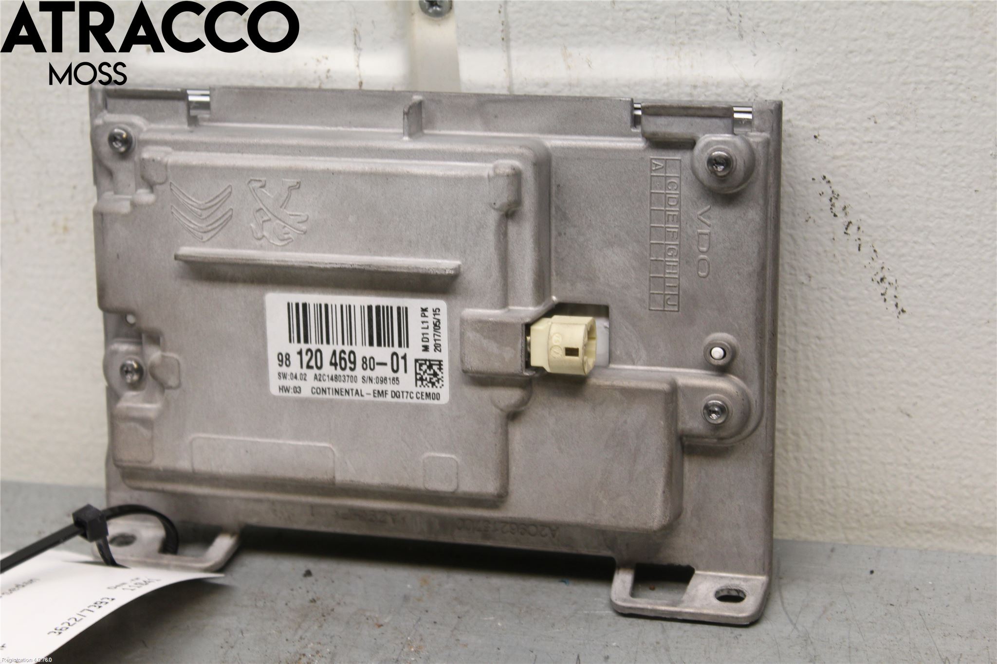 Peugeot 2008 13-20 Multifunktionsdisplay