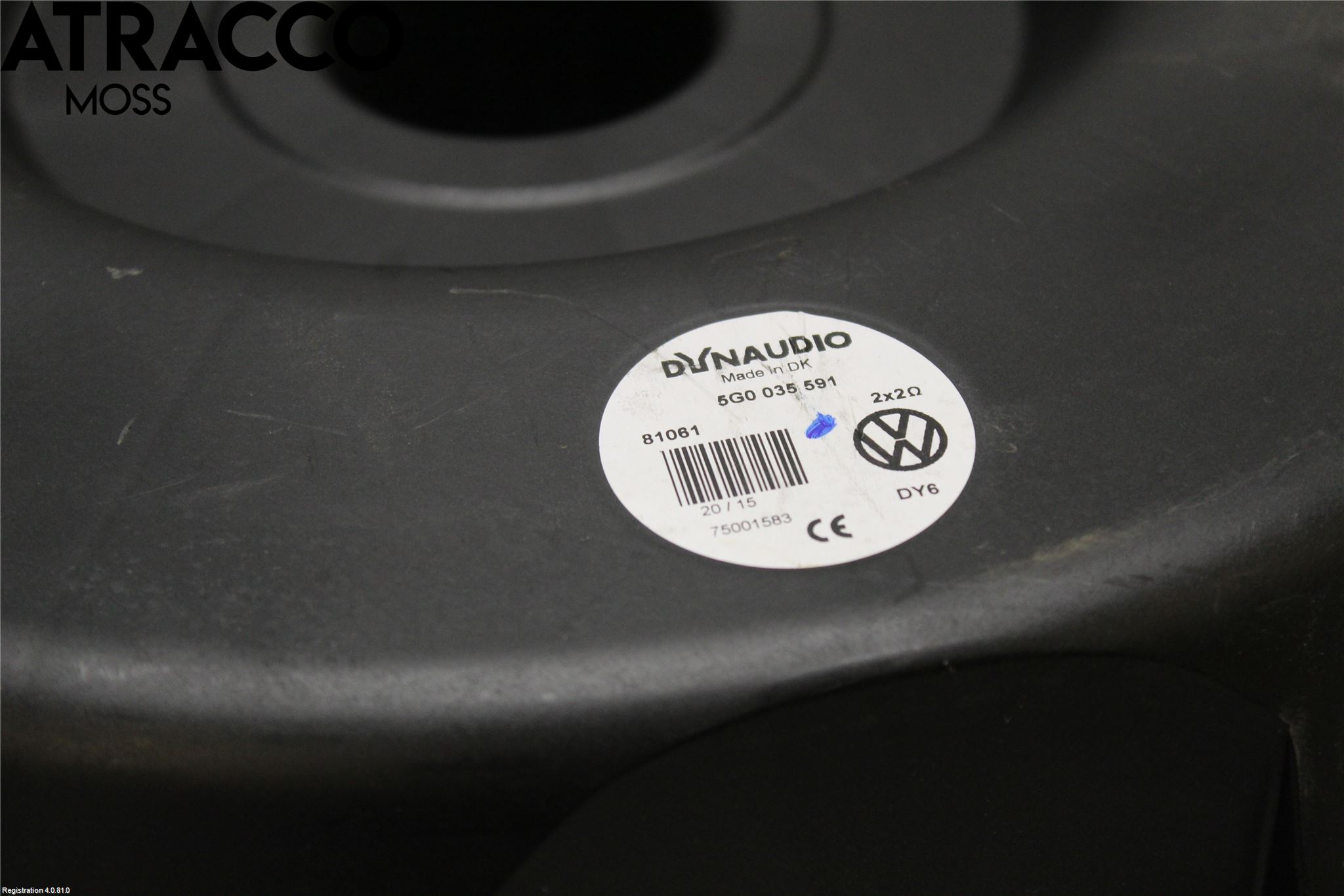 Volkswagen VW GOLF / E-GOLF VII 13-20 Högtalare