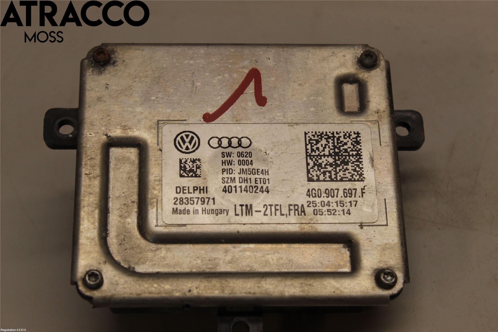 Volkswagen VW PASSAT 15-19 Styrenhet Strålkastare