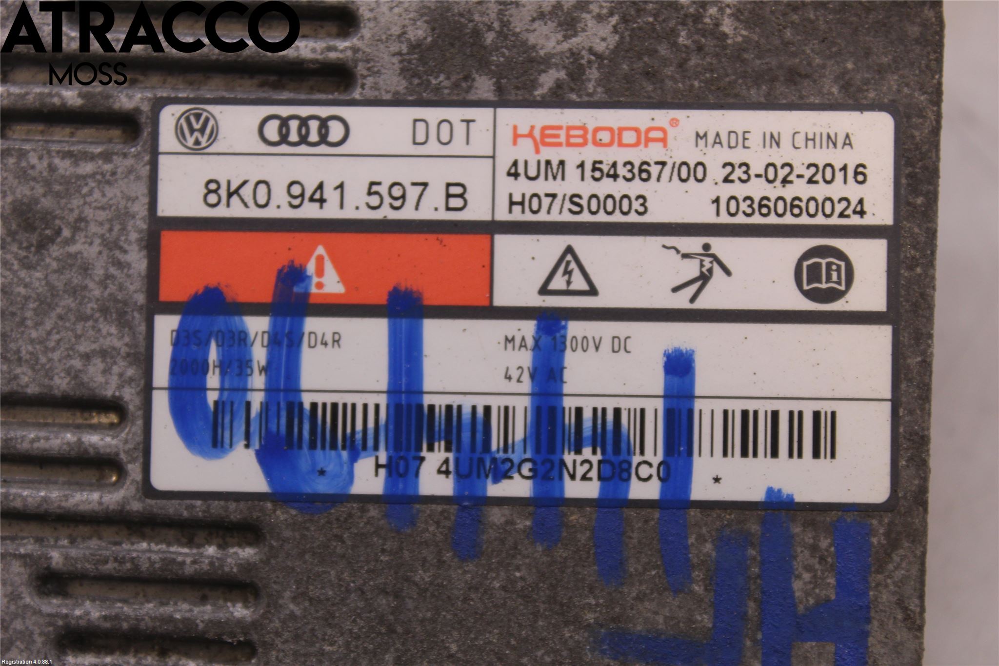 Skoda OCTAVIA (5E) 13-20 Styrenhet Strålkastare