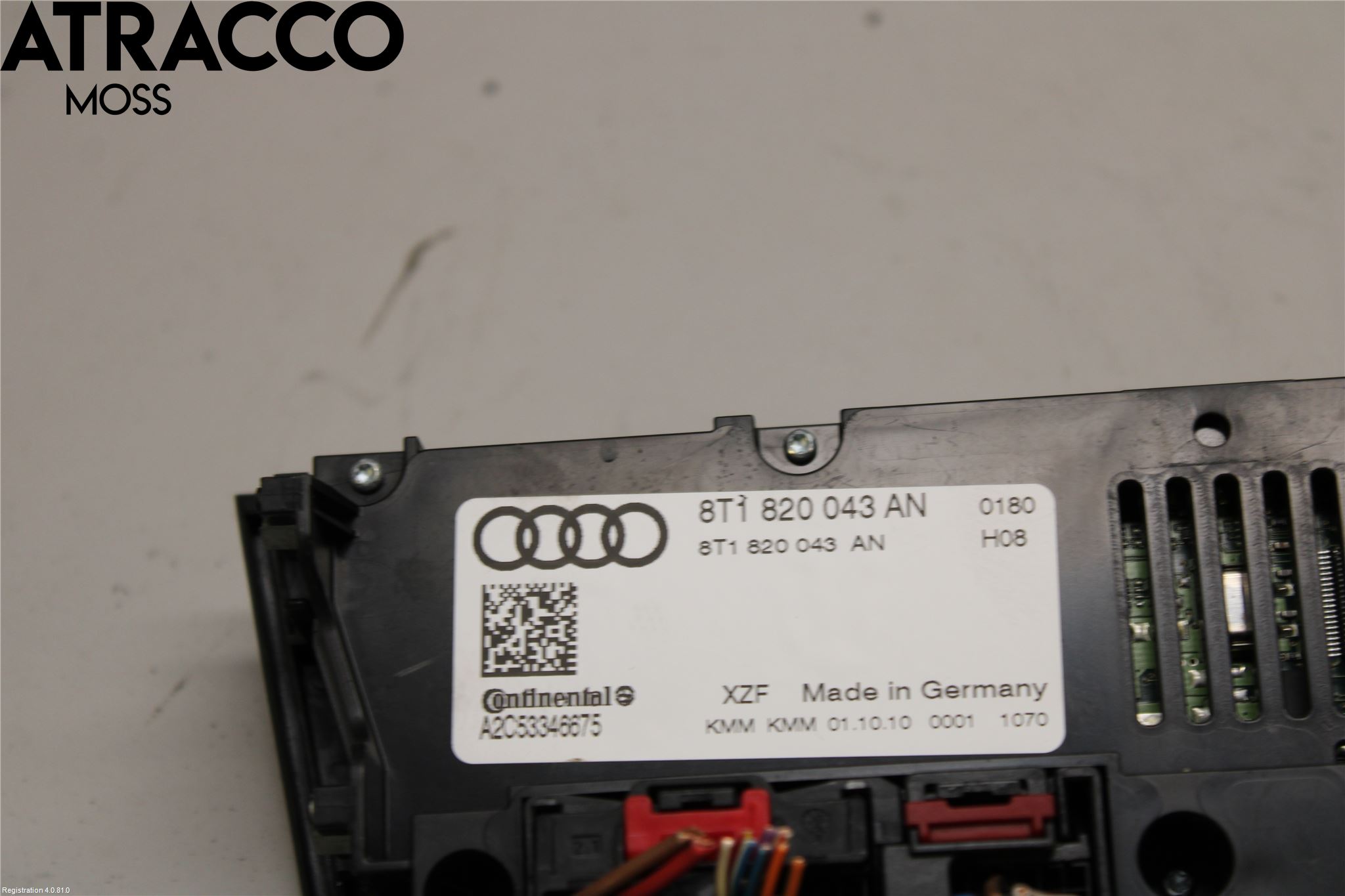 Audi Q5 09-16 Ac Styrenhet Ac Manöveren