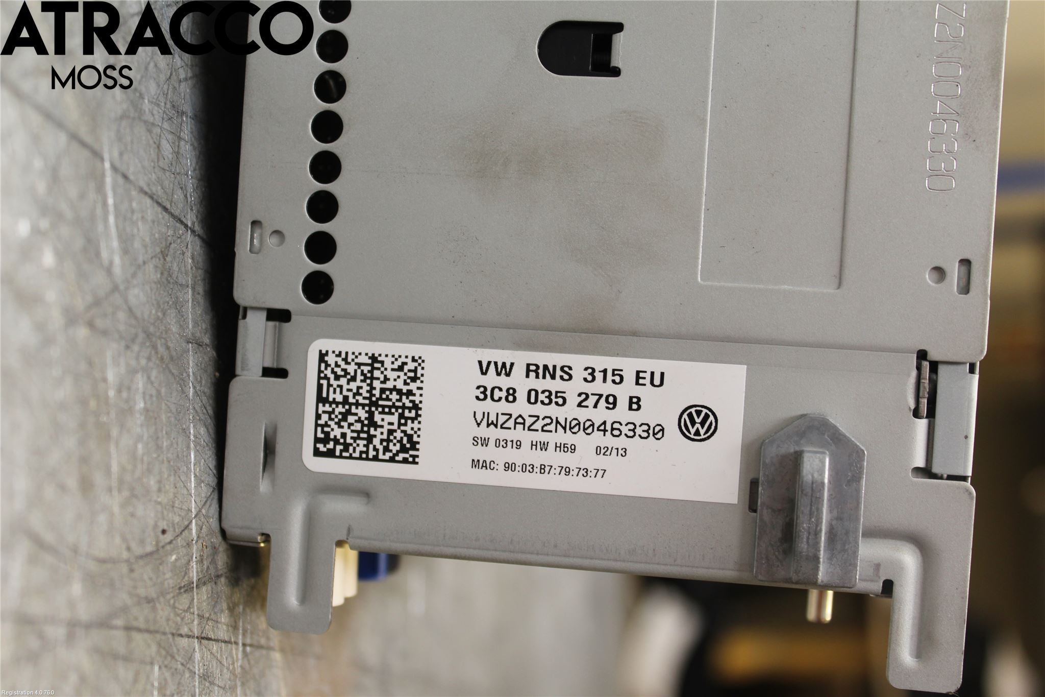 Volkswagen VW TOURAN 10-15 Cd Radio - Multimediapanel
