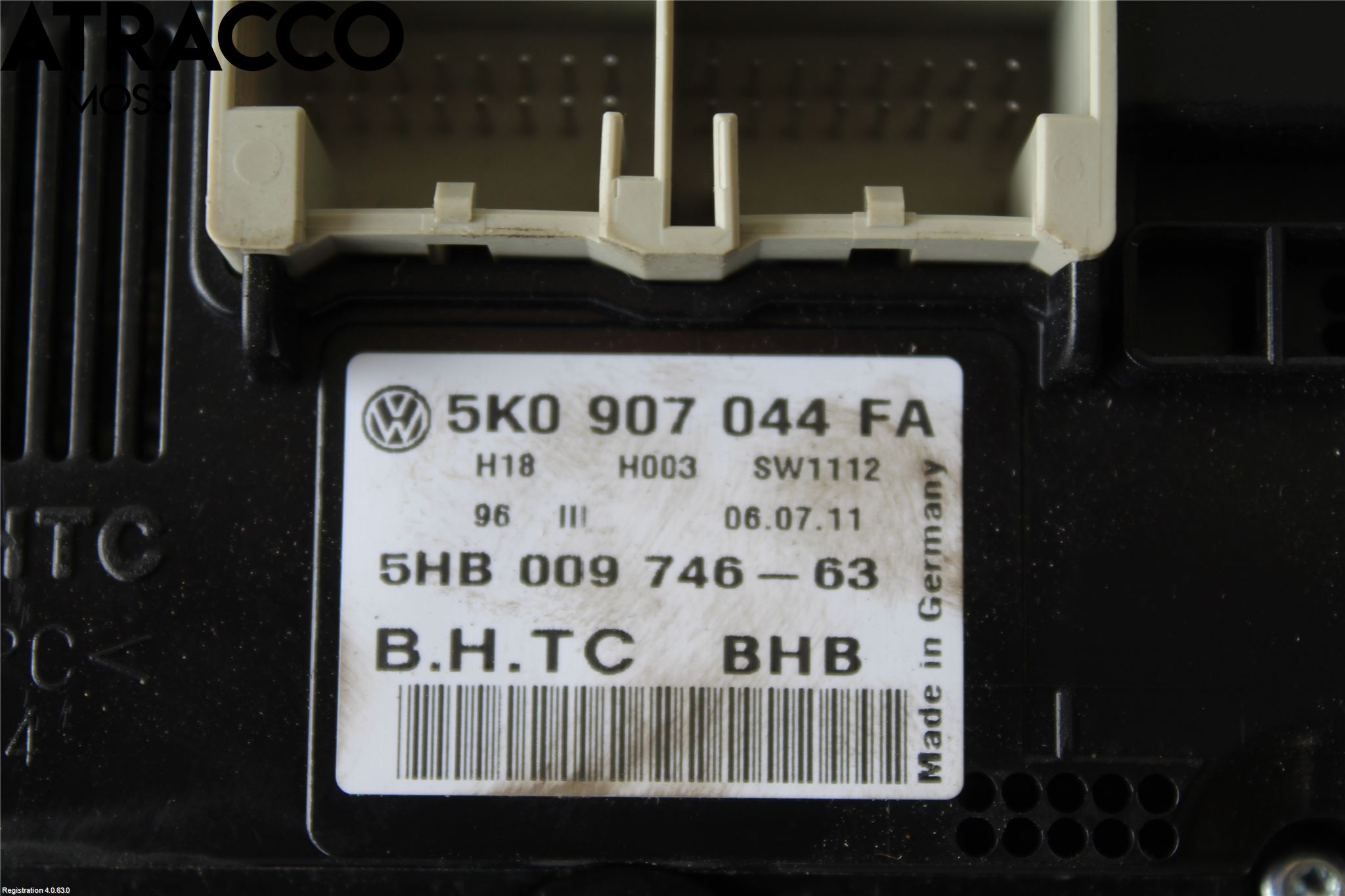 Volkswagen VW GOLF VI 09-13 Ac Styrenhet Ac Manöveren