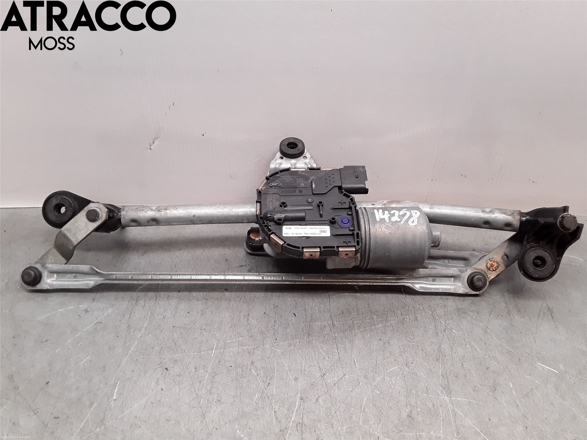 Audi A3/S3 8V 13-20 Torkarmotor Vindruta