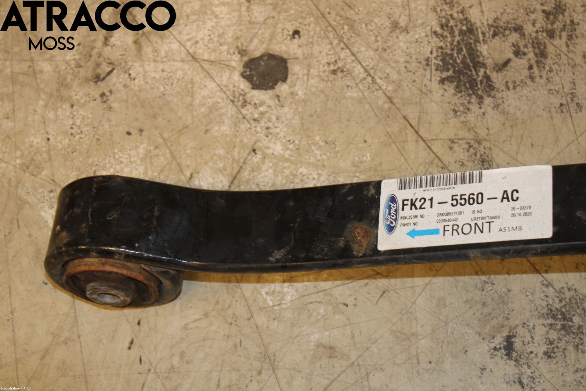 Ford TRANSIT SKÅP/BUSS 14-22 Fjäder Bak Blad