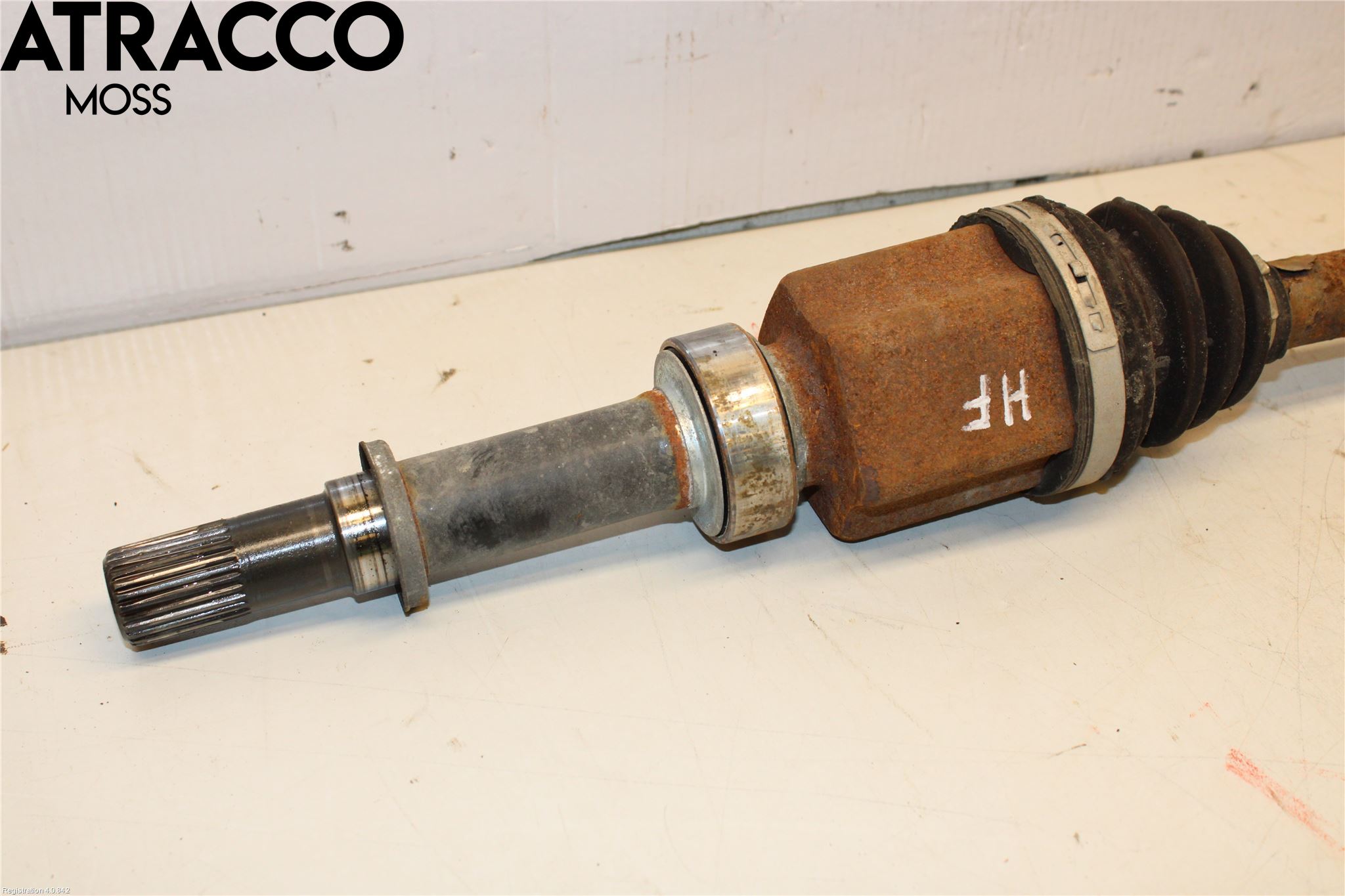 Nissan LEAF 11-17 Drivaxel Fram Höger