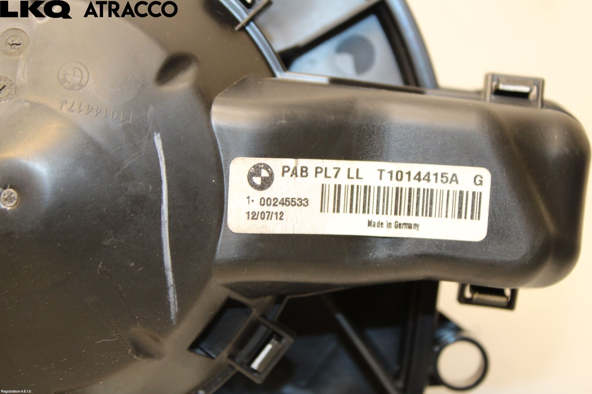 BMW 3 F30/F31/F80 12-19 Värmefläkt