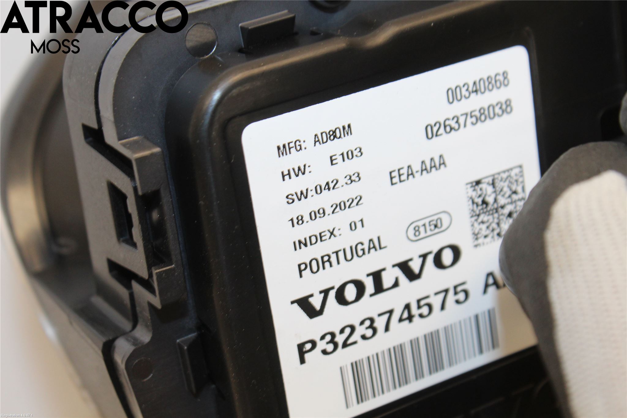 Volvo XC40/RECHARGE 18- Instrument Komb
