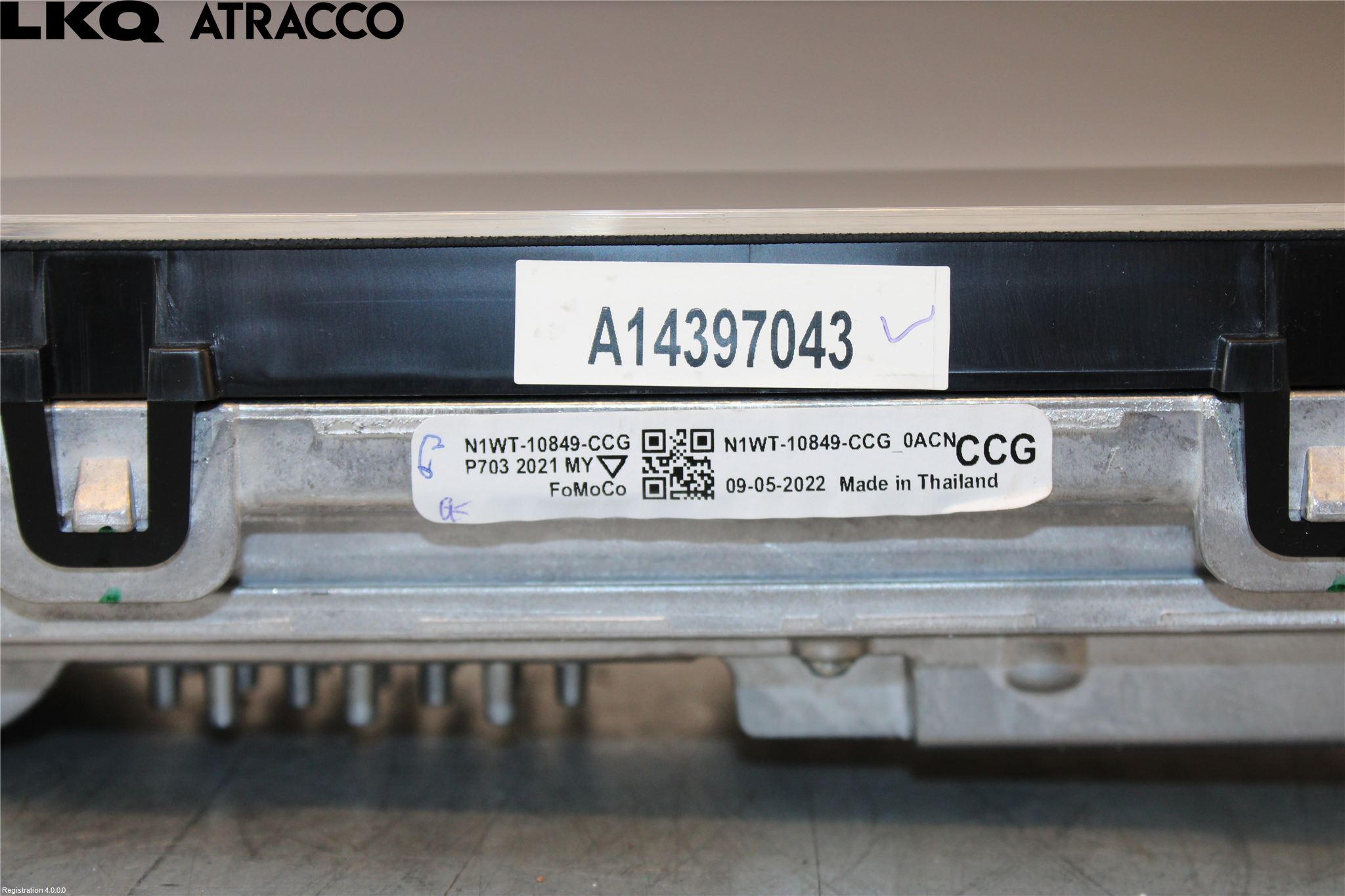 Ford RANGER EU 12-23 Instrument Hast