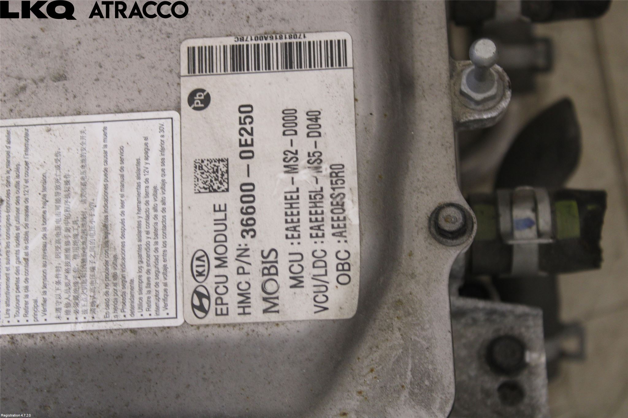 Hyundai IONIQ AE 17-22 Batteriladdare Högspänning