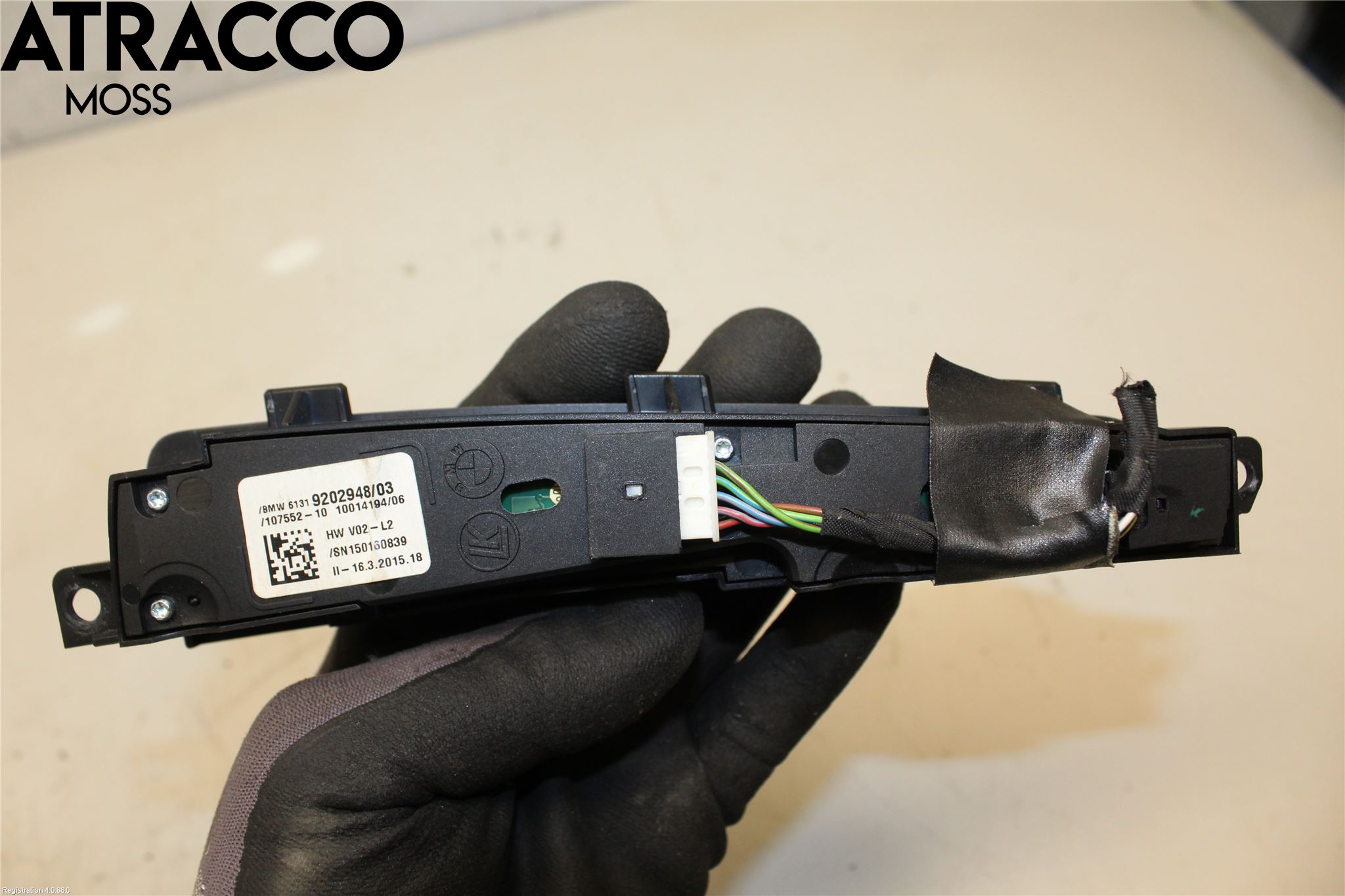 BMW 5 F10/F11/F18 09-17 Strömställare Antispinn