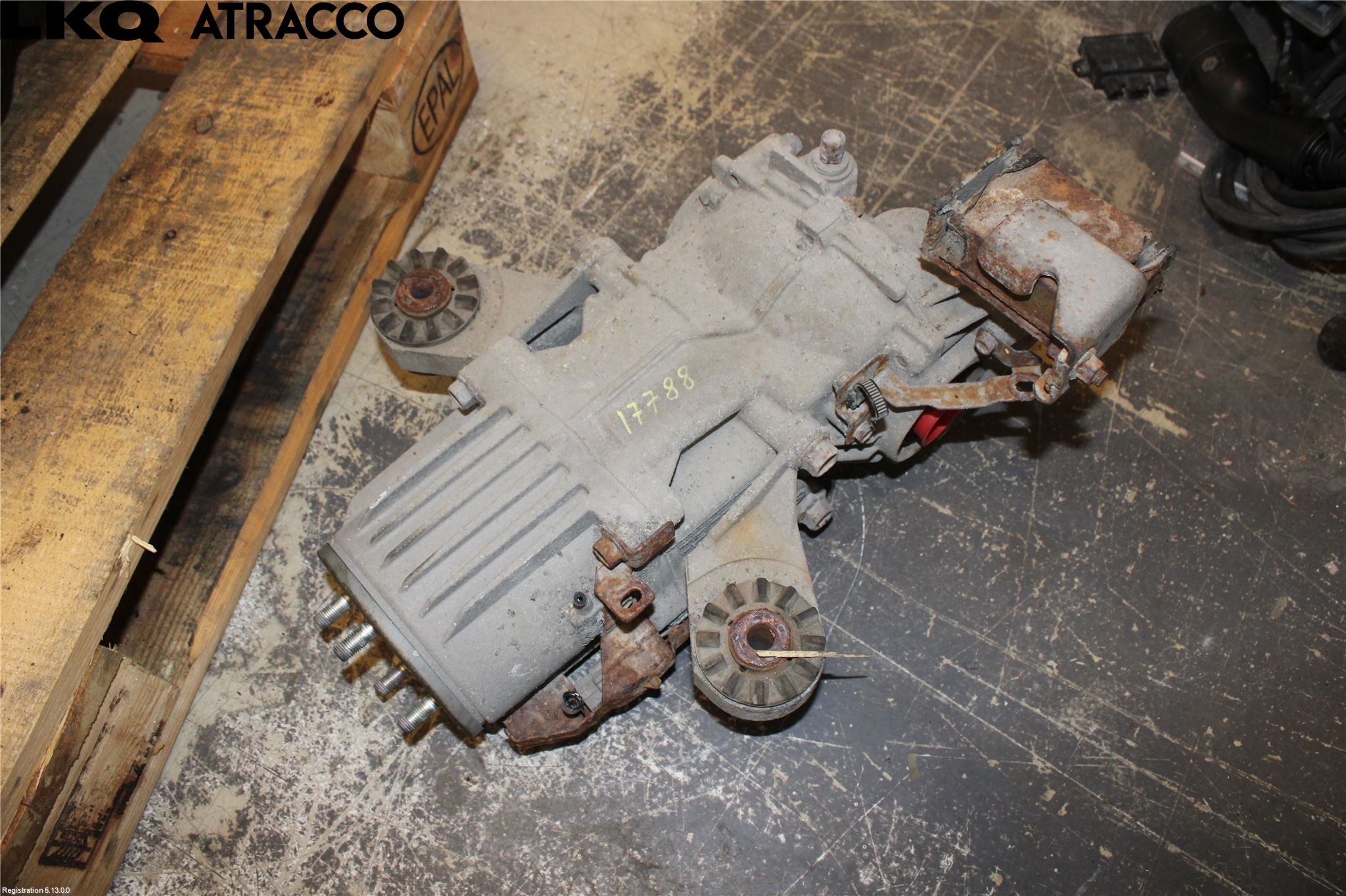Citroen C4 GRAND PICASSO 07-13 Bakväxel-Diff