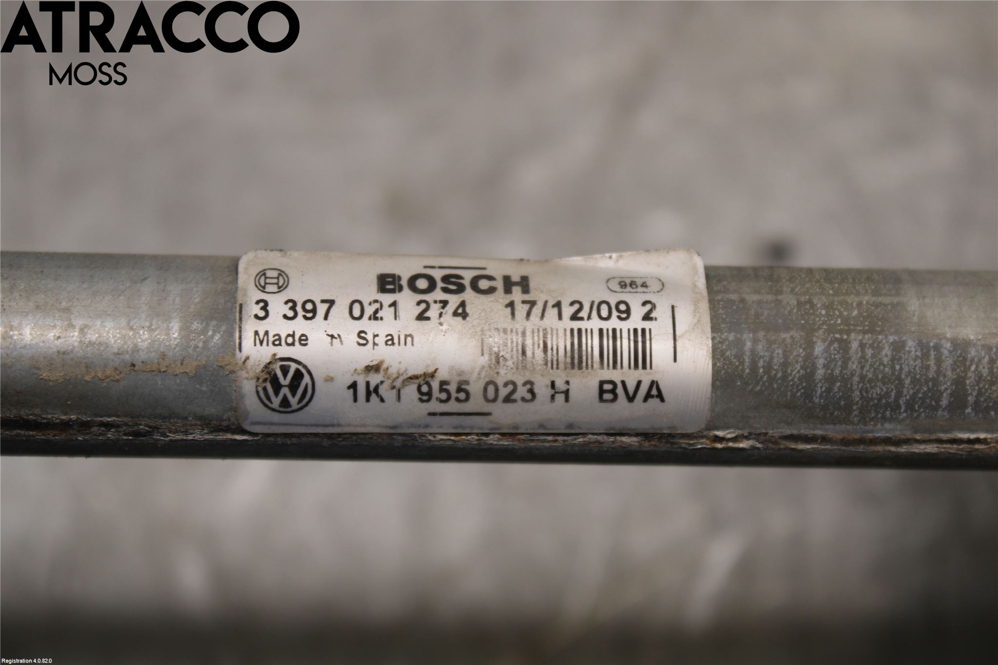 Volkswagen VW GOLF VI 09-13 Torkarmotor Vindruta