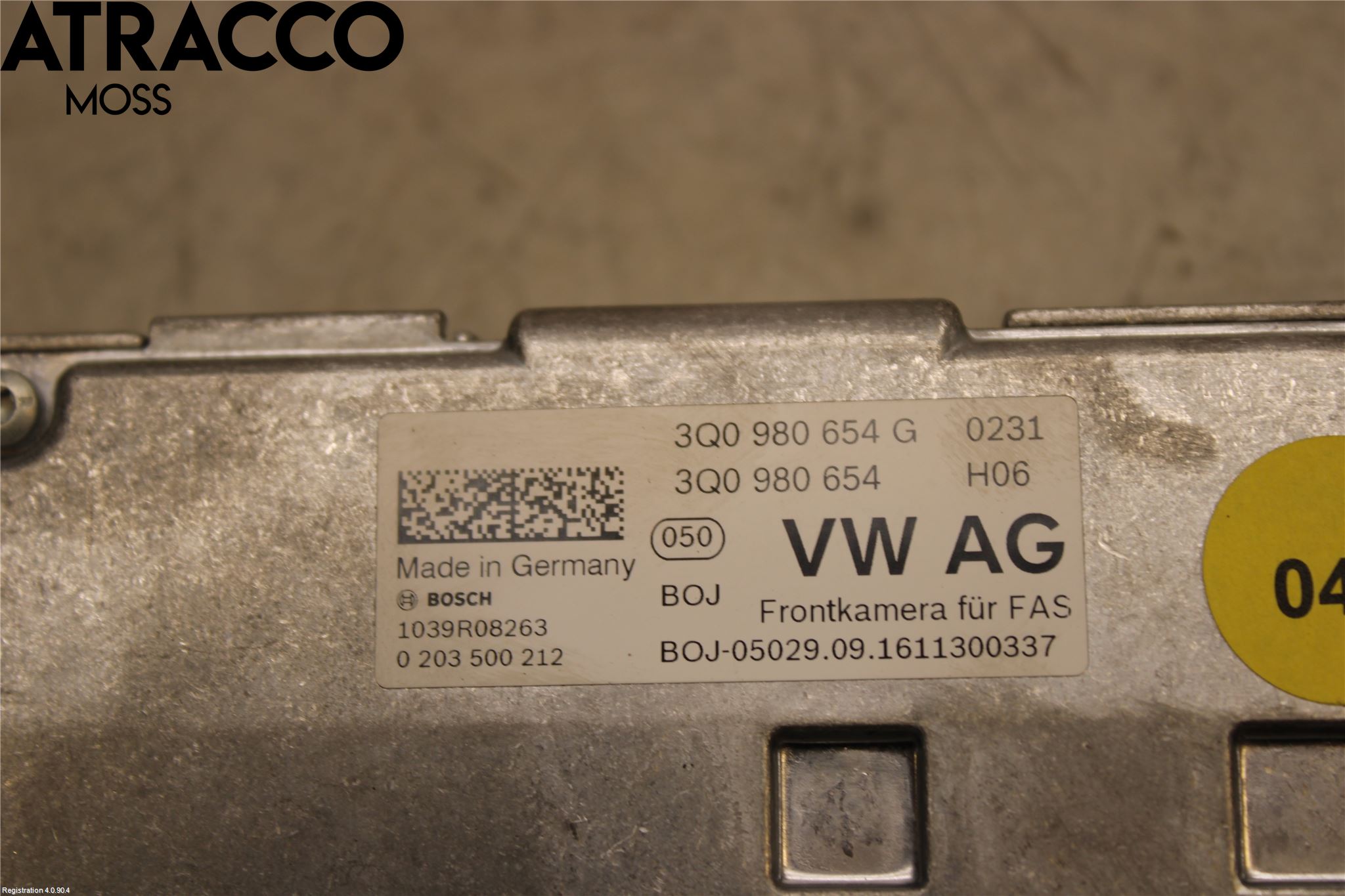 Audi A3/S3 8V 13-20 Sensor Aktivt Kollisionsskydd