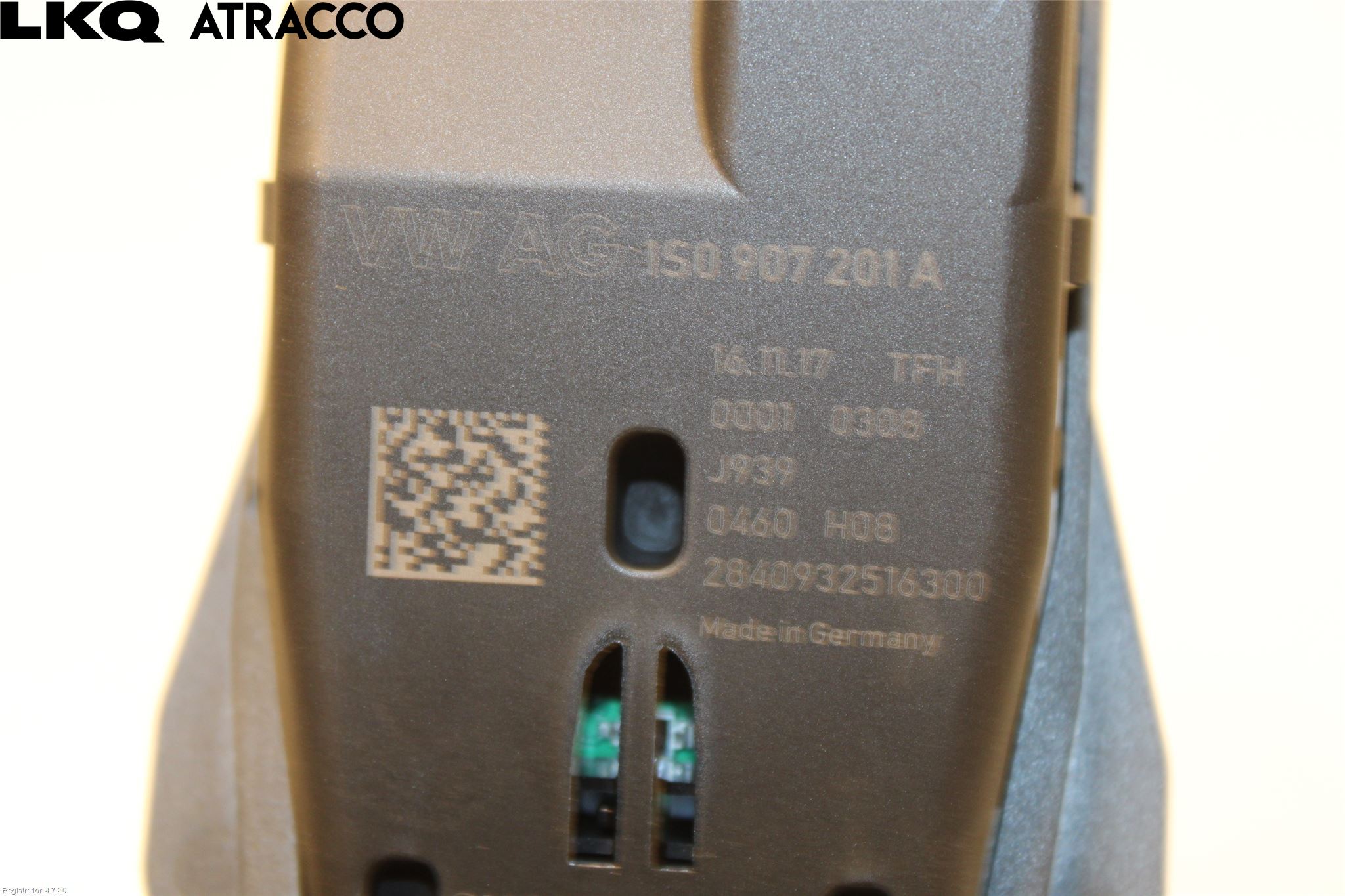 Volkswagen VW UP! / E-UP! Sensor Aktivt Kollisionsskydd