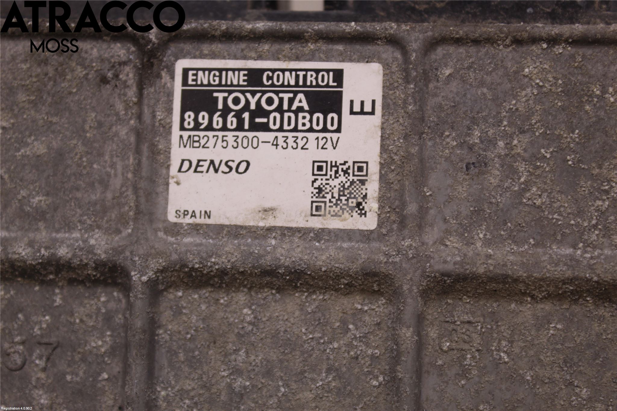 Toyota YARIS XP90 06-11 Styrenhet Insprut Bensin